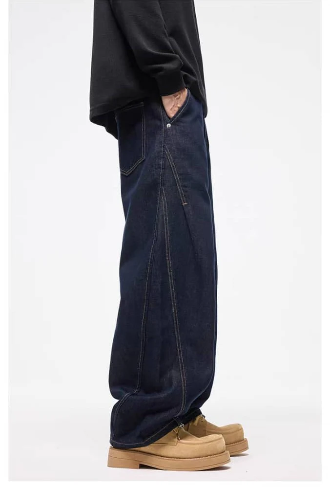 After Dark Indigo Barrel Jeans - Image 3