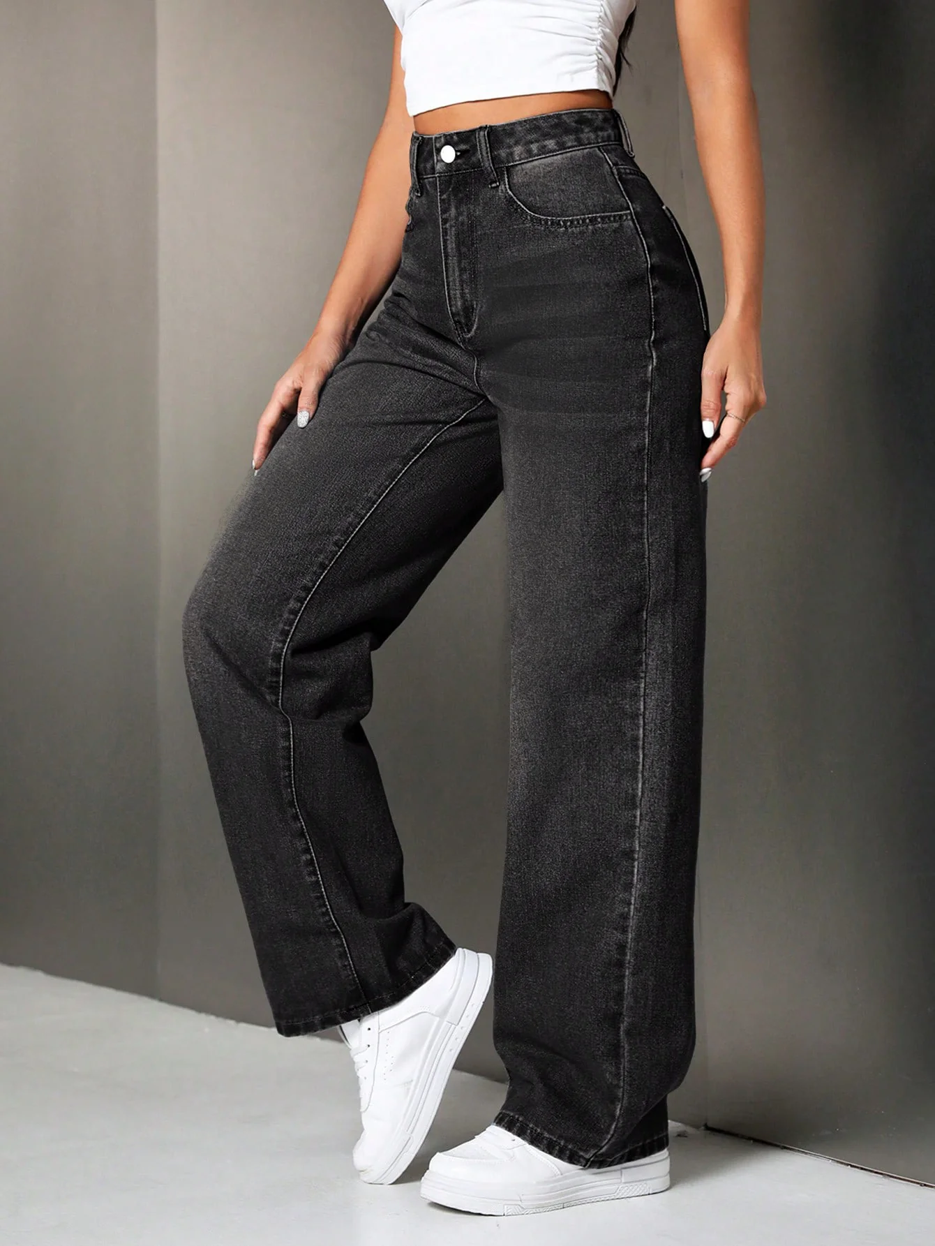 After Dark Straight Fit Jeans - Image 2