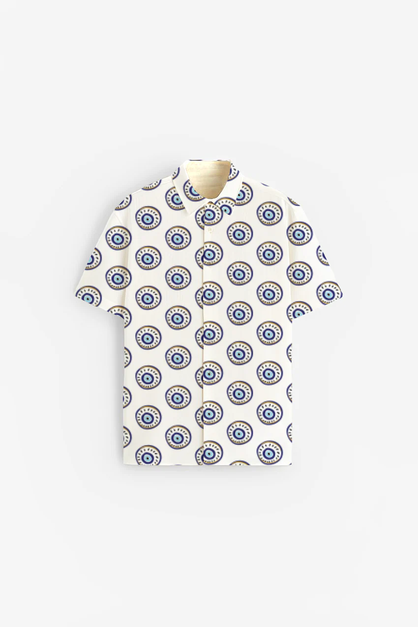 Away from evil Short Sleeve Shirt - Image 3
