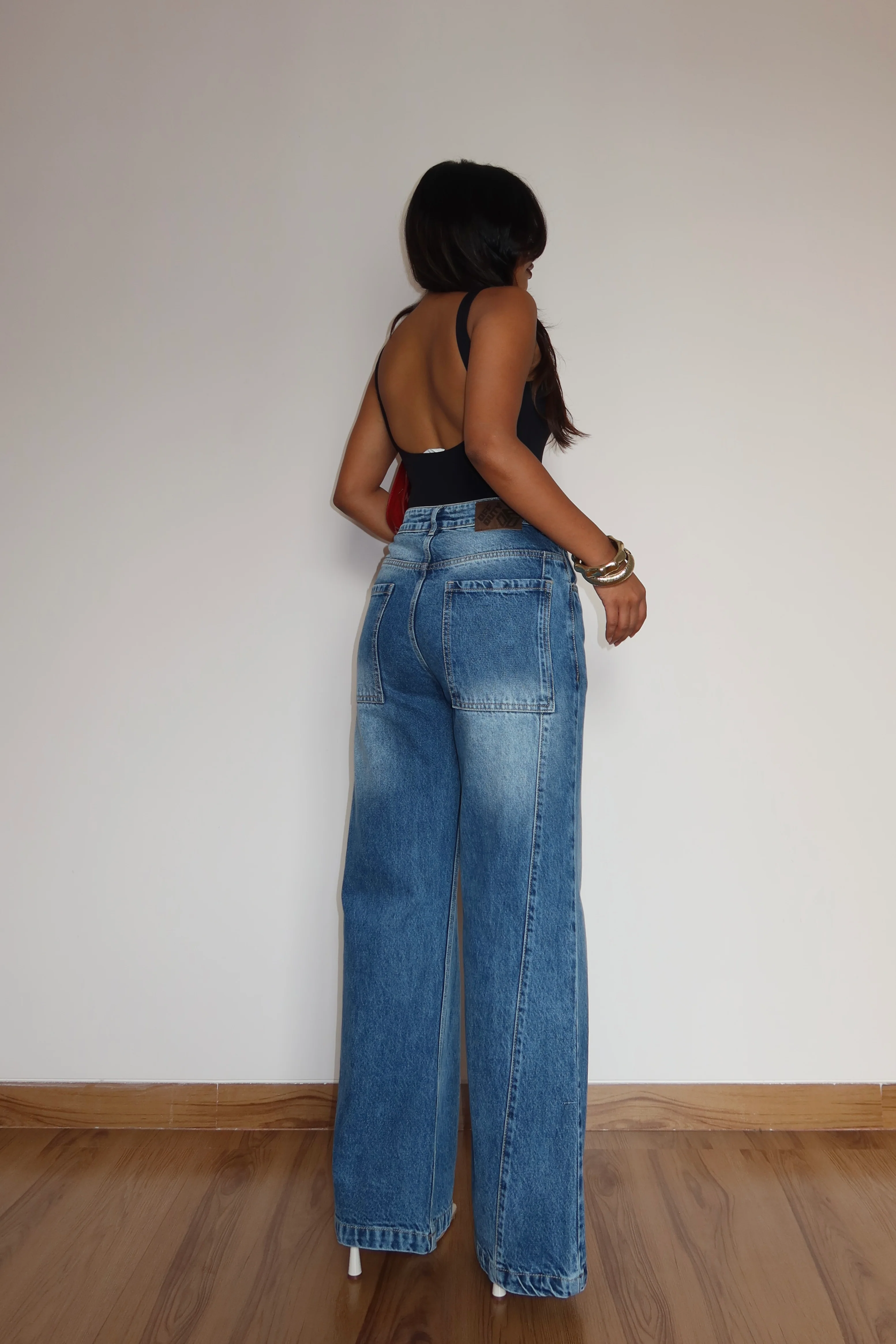 Backfield Aura Wide Leg Jeans - Image 5