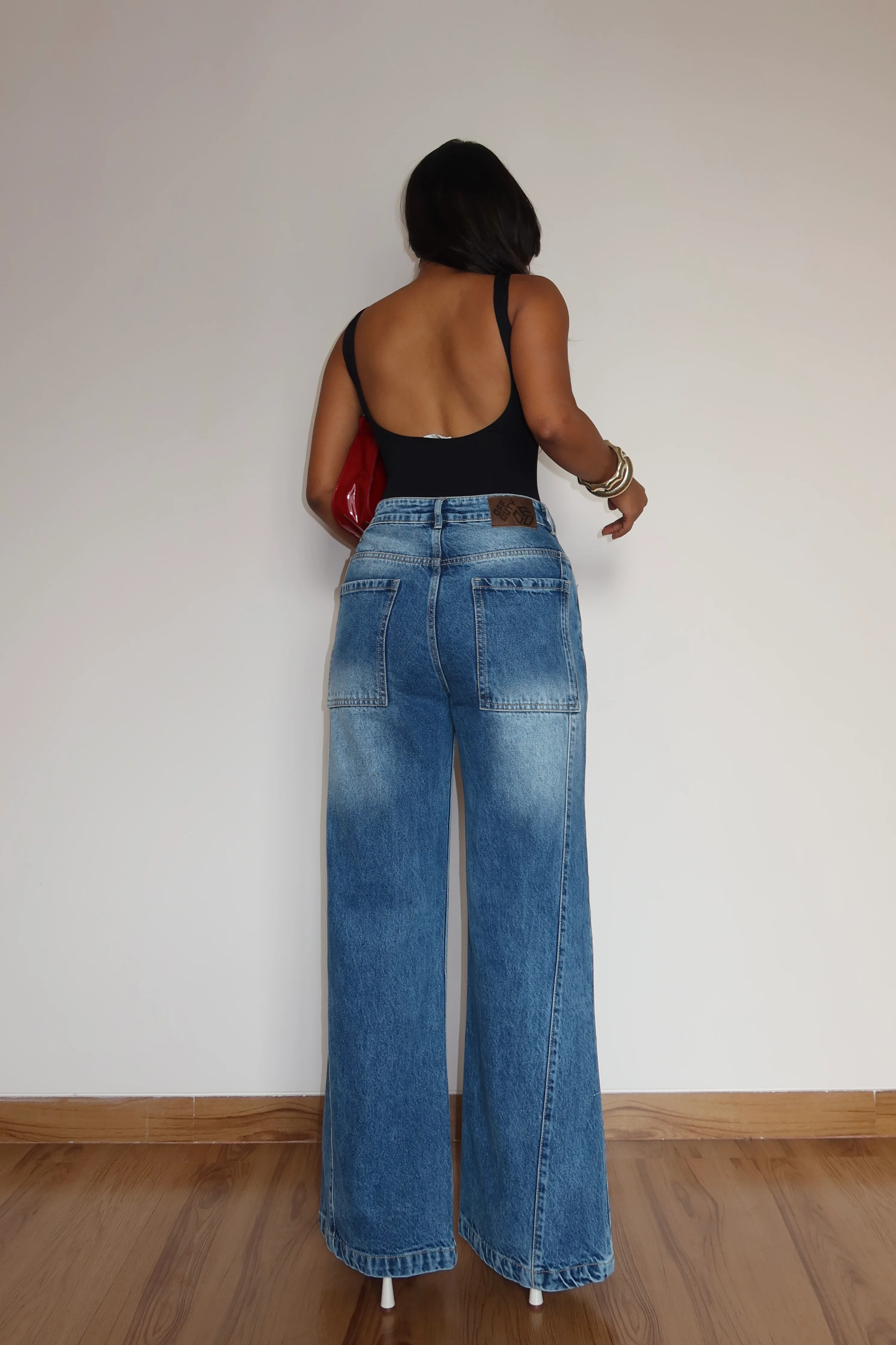 Backfield Aura Wide Leg Jeans - Image 6
