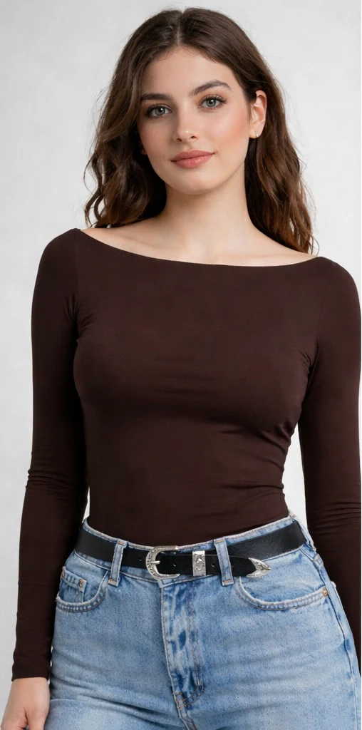 Backless Long Sleeve Top - Image 8