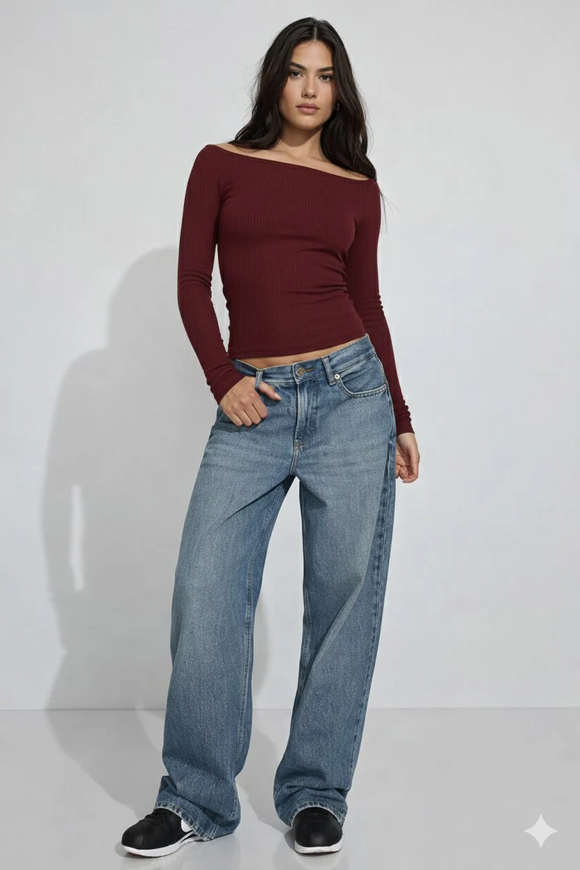 Bare Essence Jacquard Top - Image 3