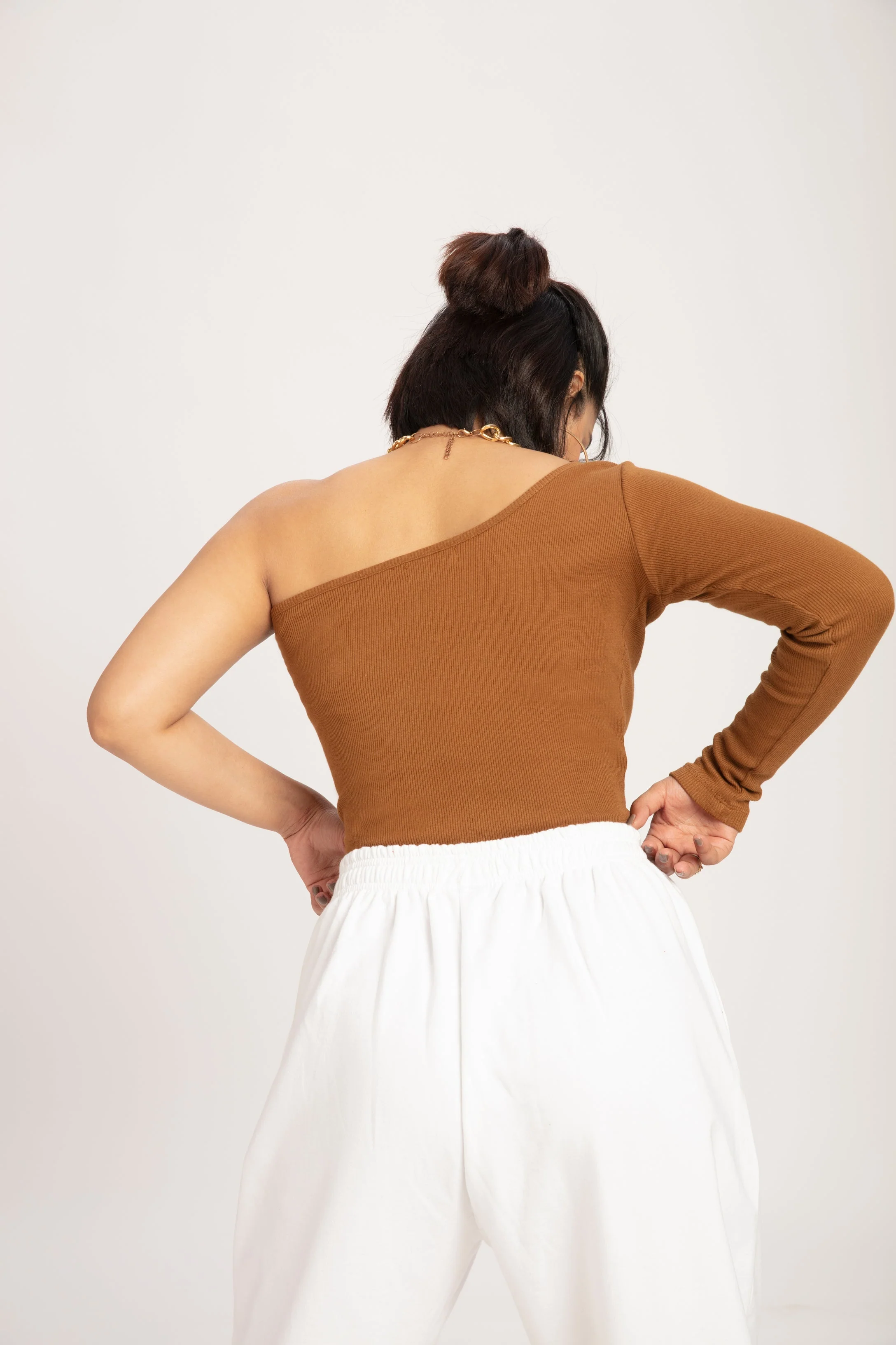 Basic One Shoulder Top - Image 8