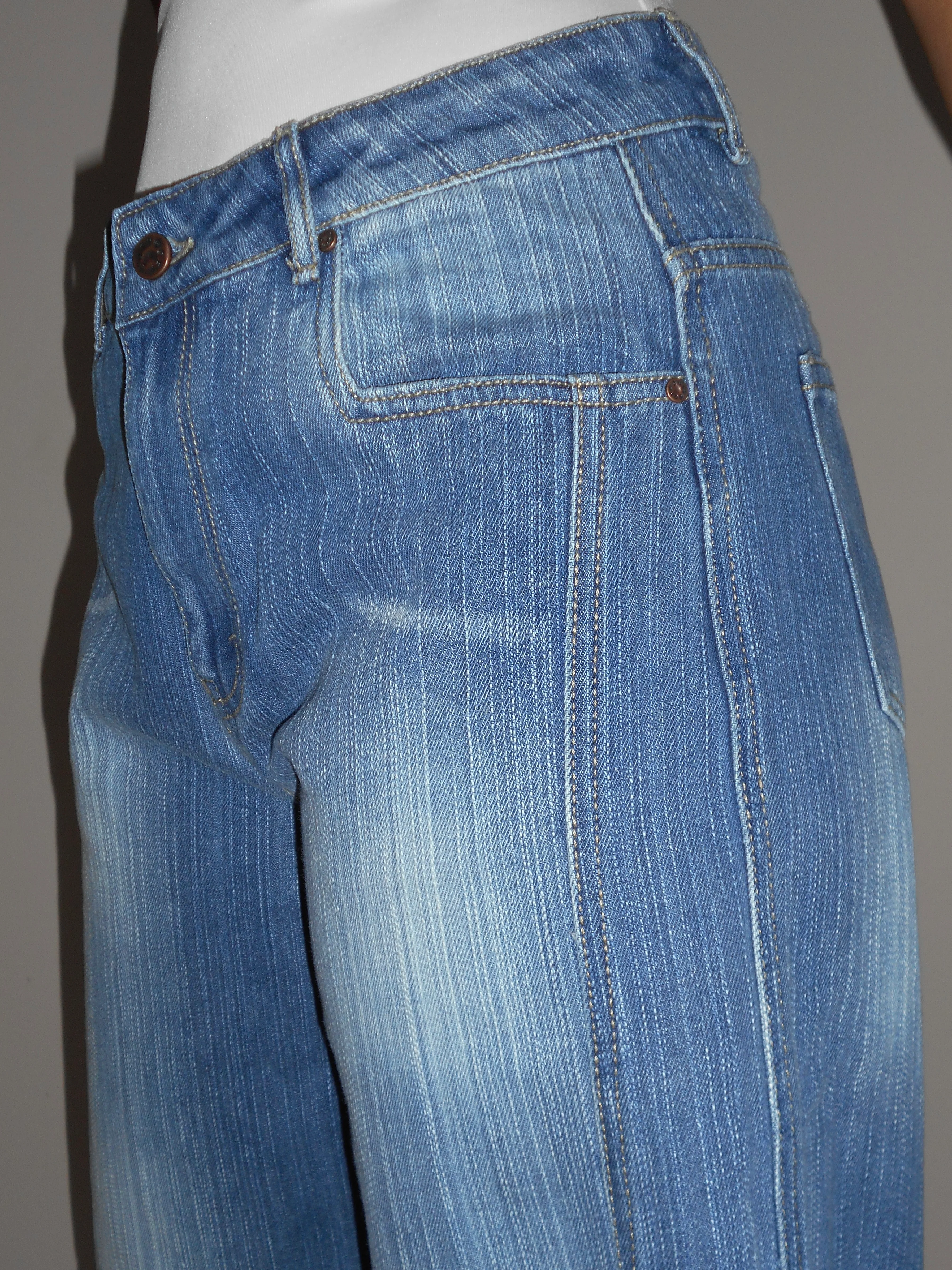 Blue Crush Slub Skater Fit Jeans - Image 2
