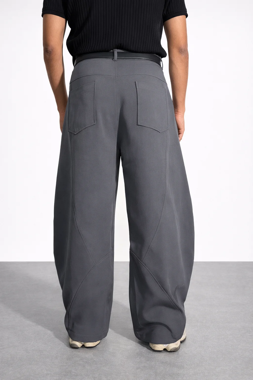 Bound Barrel Fit Rivet Pants - Image 8