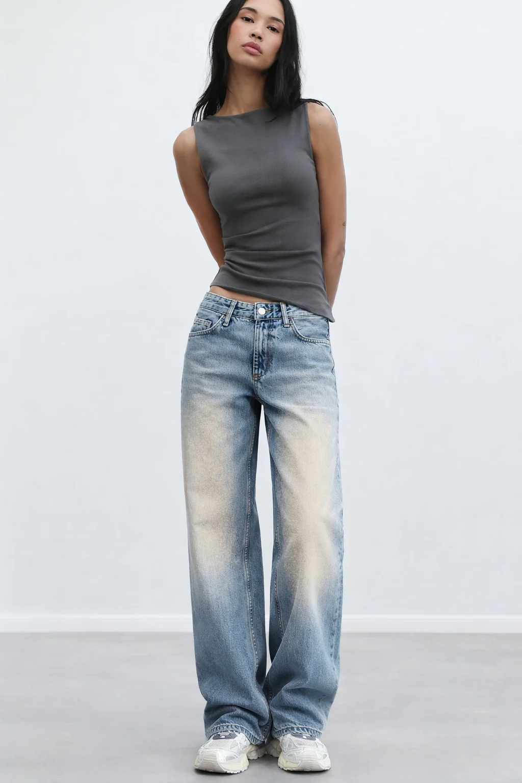 Chill In Blue Straight Fit Jeans - Image 3