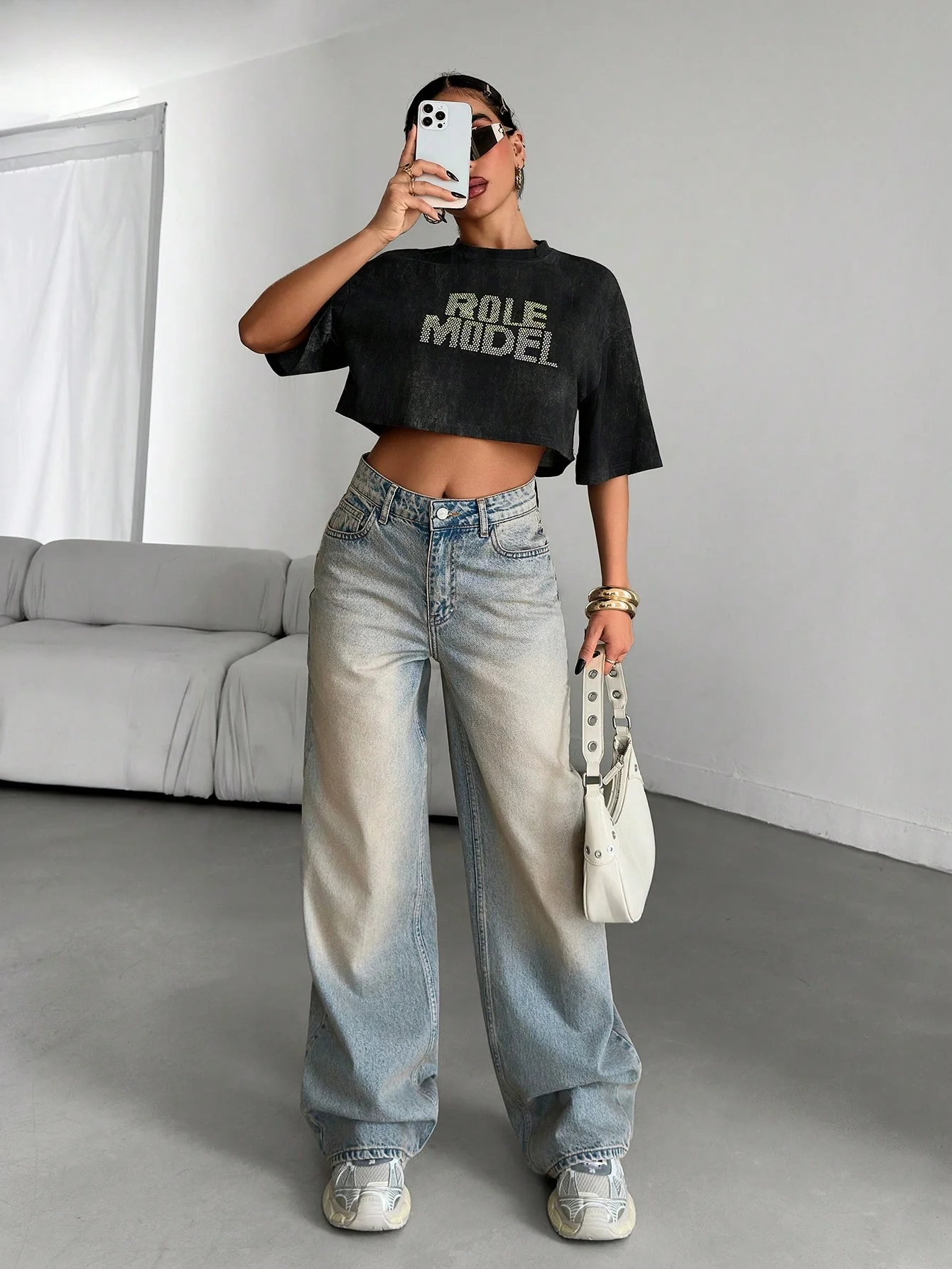 Chill In Blue Straight Fit Jeans - Image 7