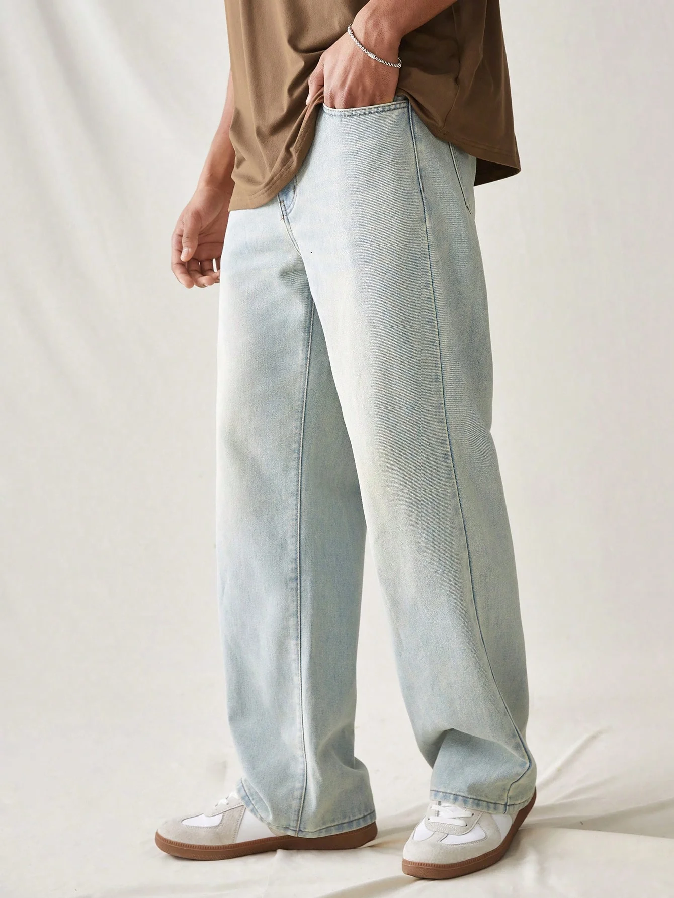 Classic Loose Straight Fit Jeans - Image 6