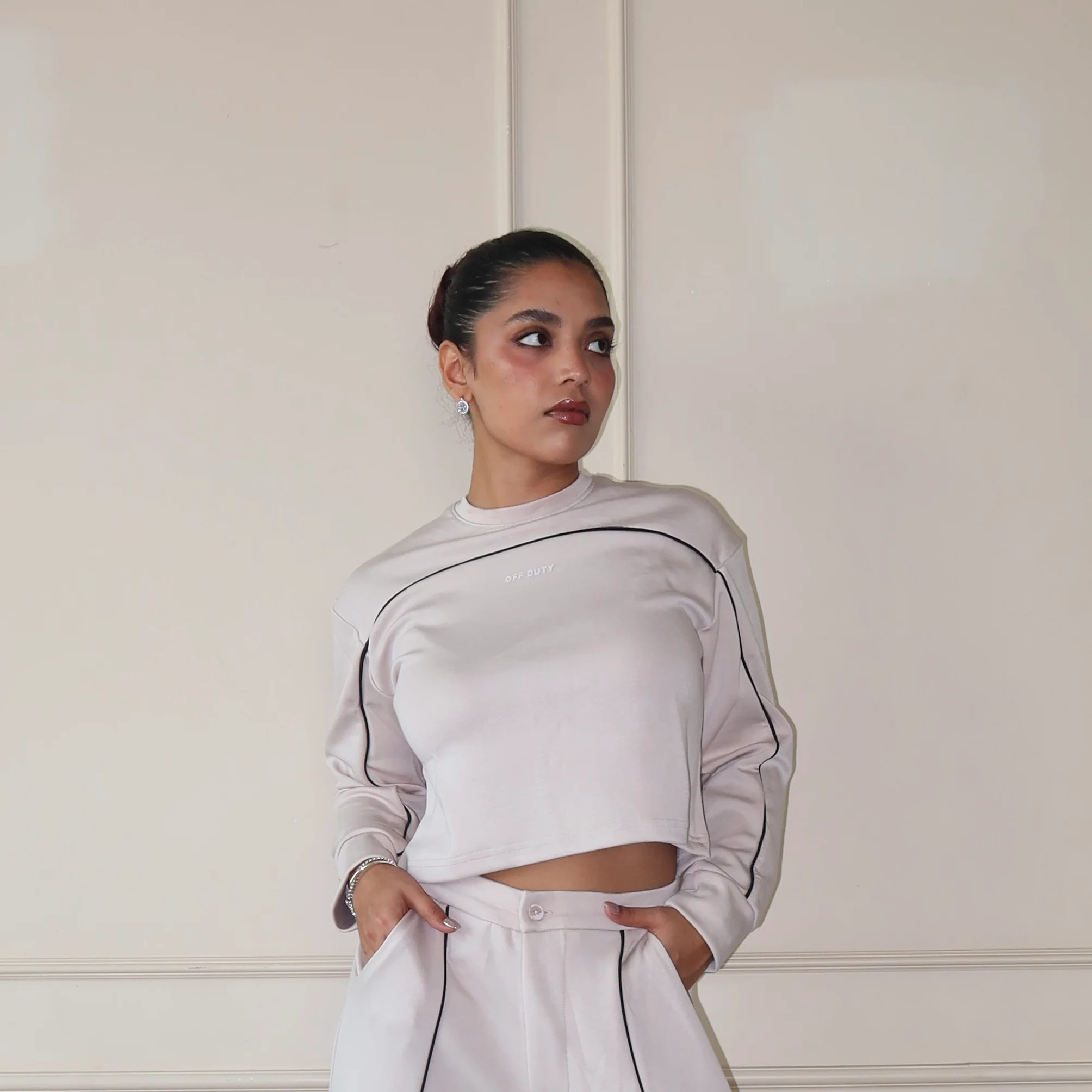 Cloud Contrast Full Sleeve Top - Image 11