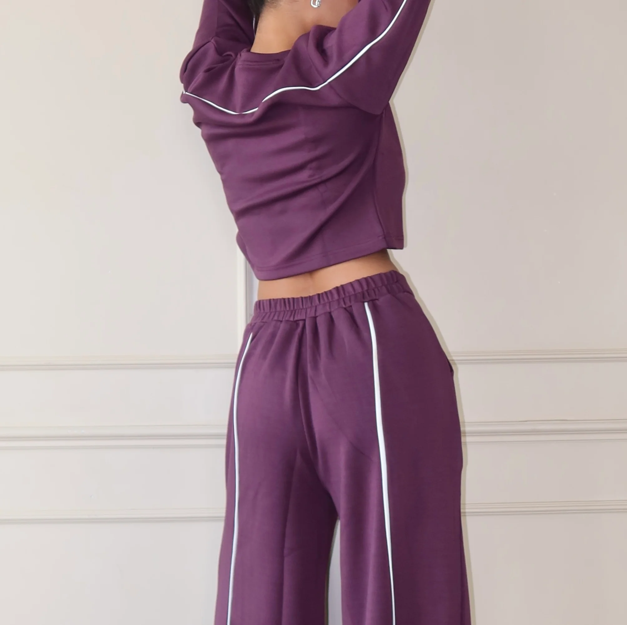 Cloud Contrast Full Sleeve Top - Image 9