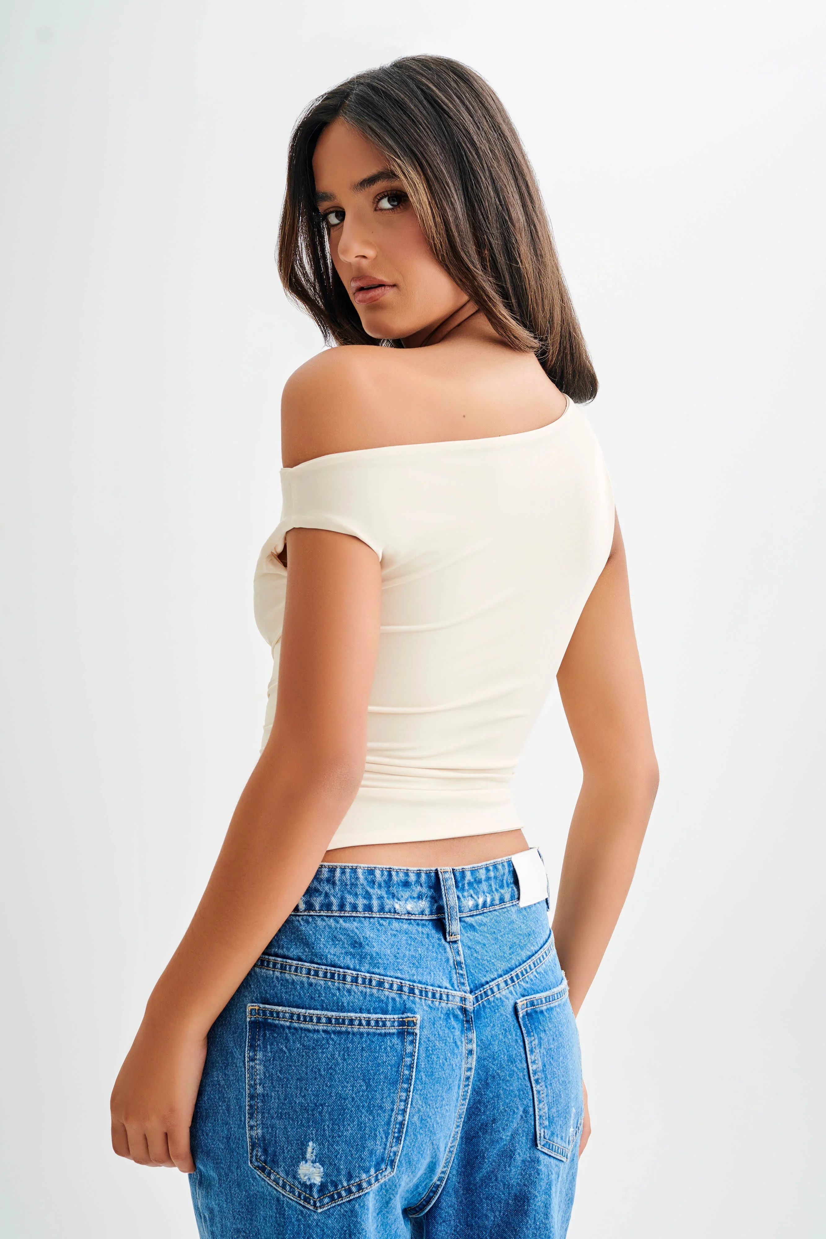 Contemporary Elegance Ruched Top - Image 6