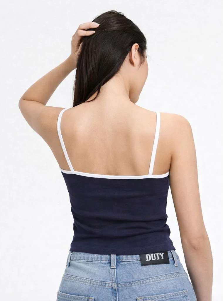 Contrast Bound Cami Top - Image 8