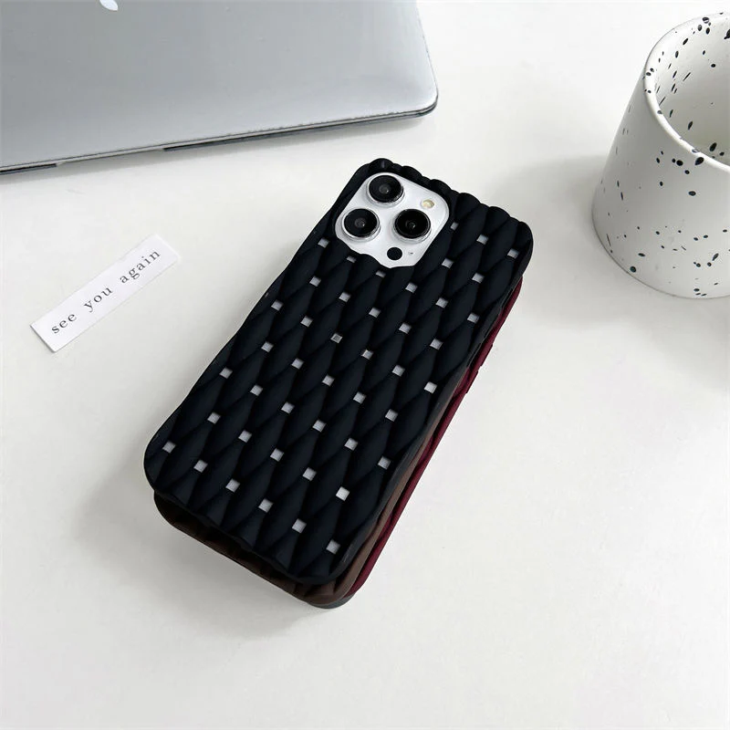 Curve Weave Texture iPhone Cover - Image 6