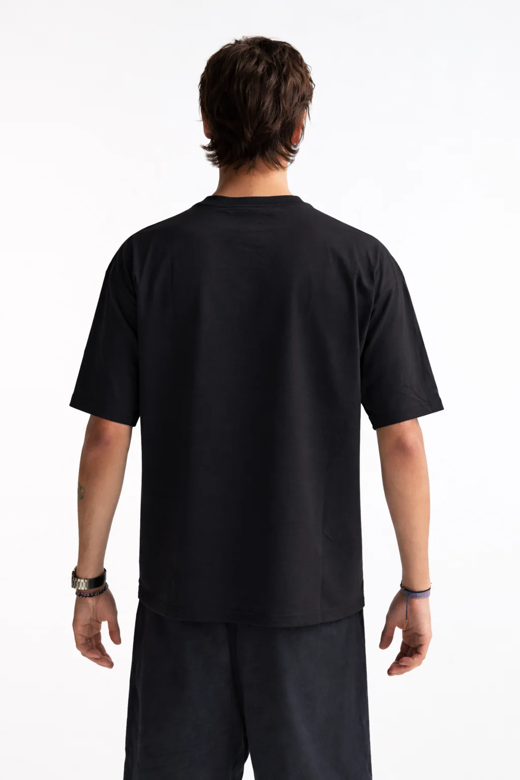 Curved Terry Patch Graphic Tee - Image 5