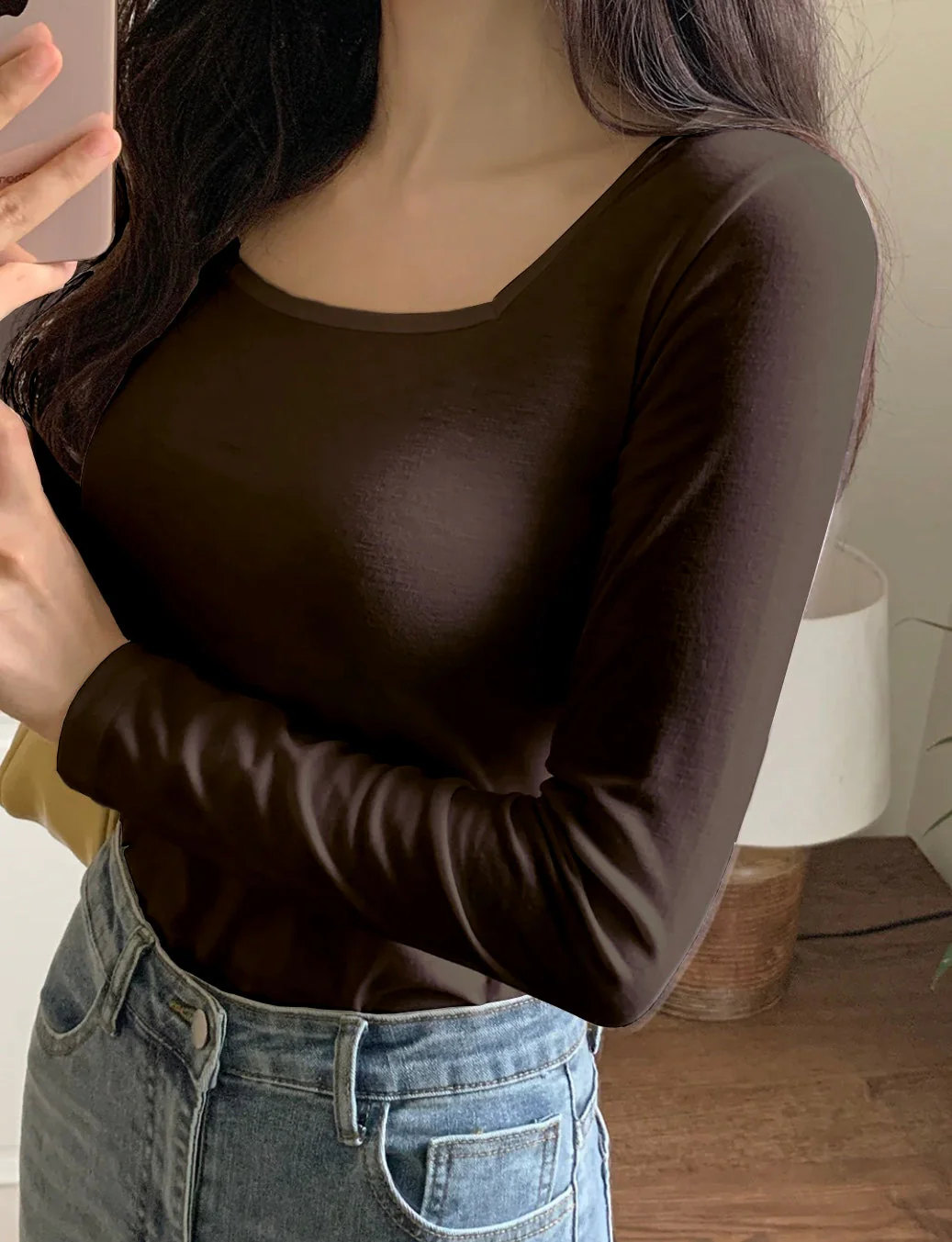 Daily Passion Square Neck Sleeve Top - Image 3