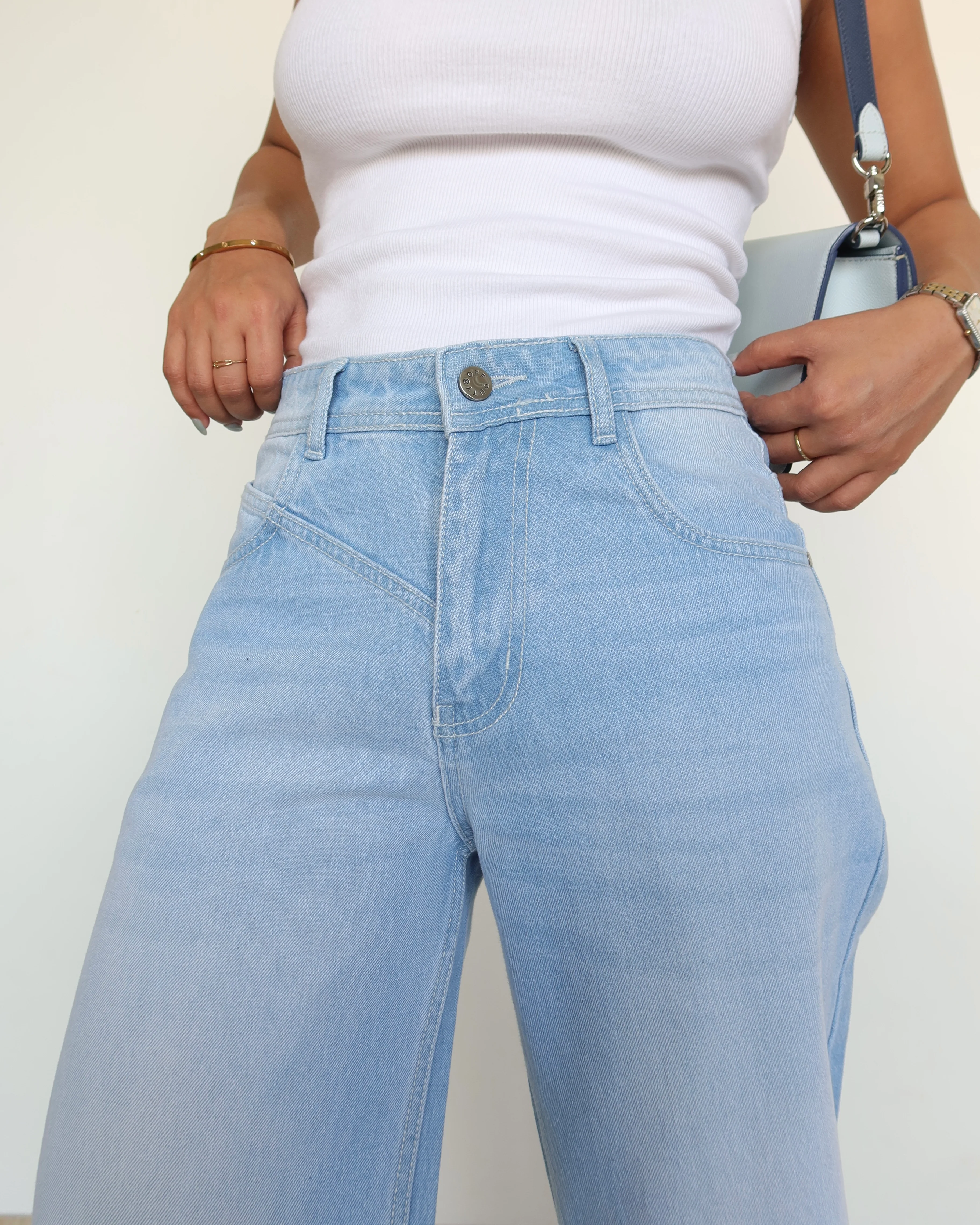 Distorted Darling Wide Leg Jeans - Image 2