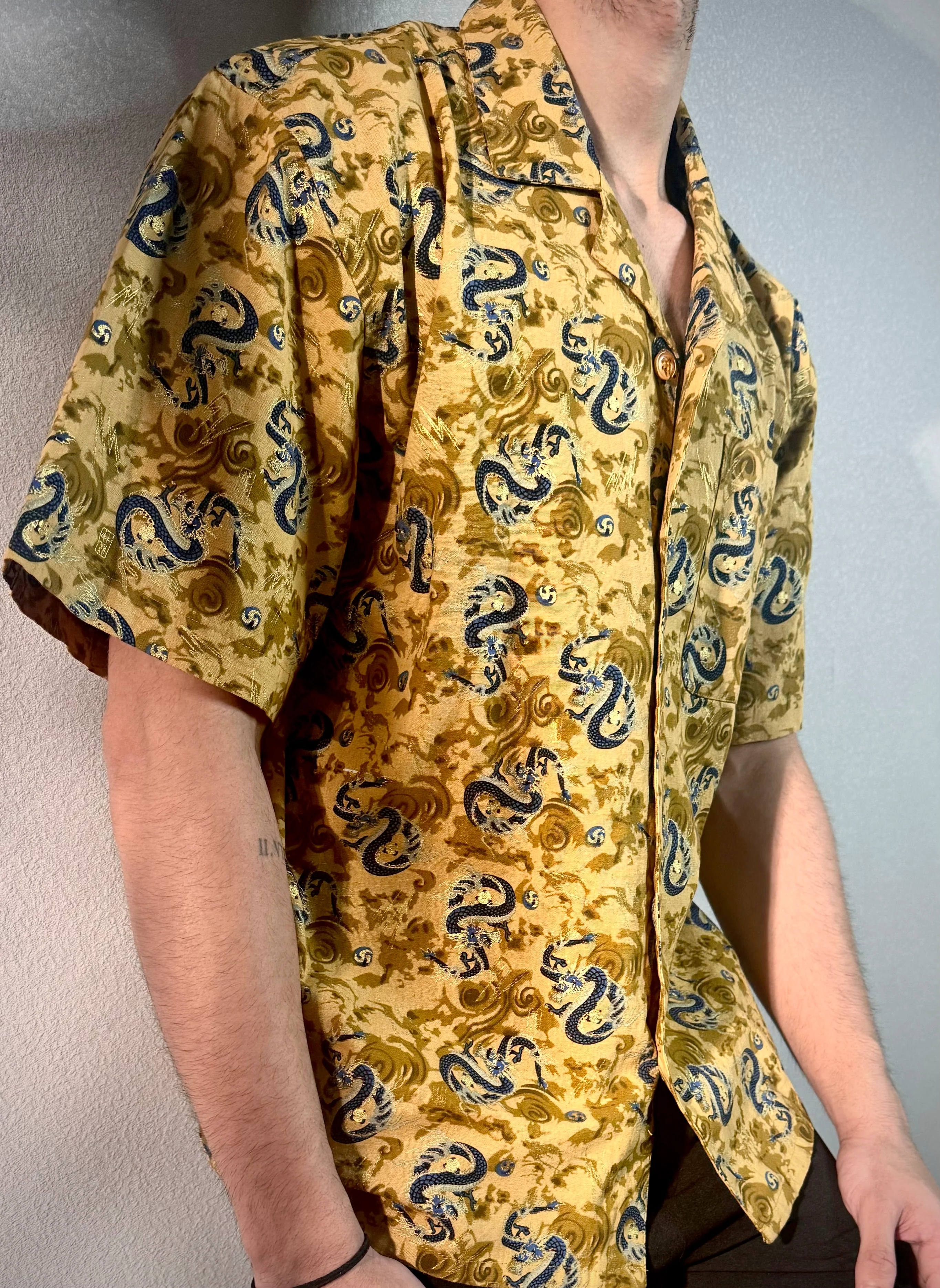 Dragon Evil Eye Structured Shirt - Image 3