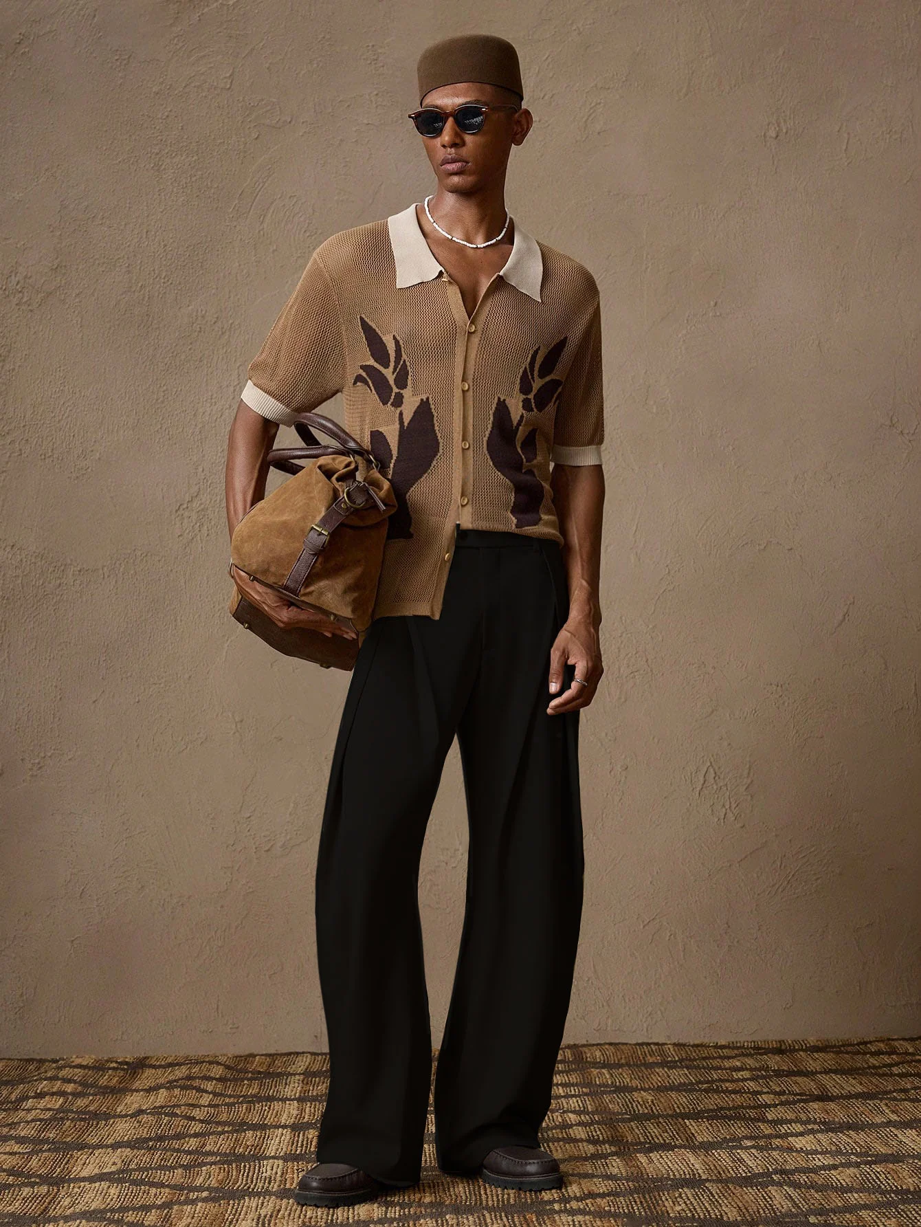 Draped Game Pleated Trouser - Image 6