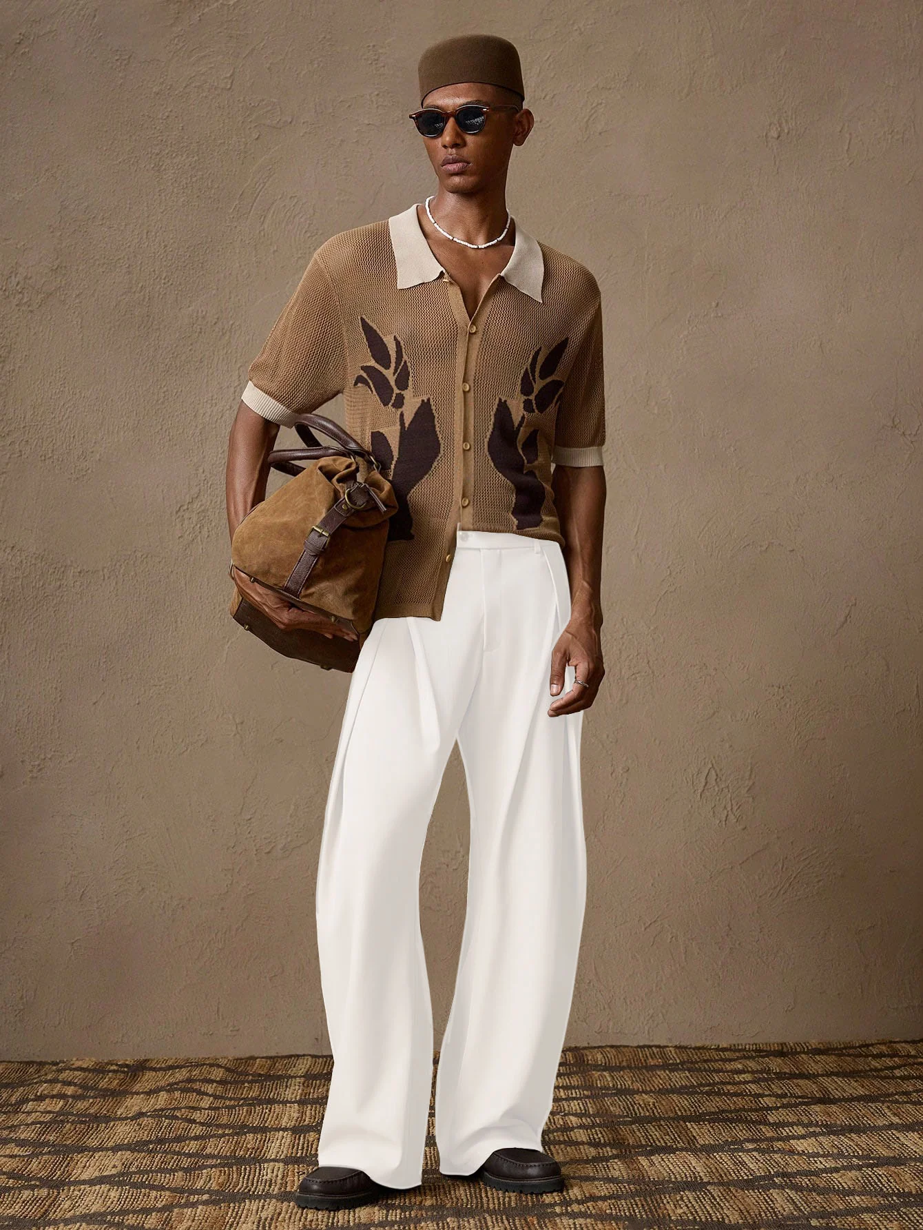 Draped Game Pleated Trouser - Image 9