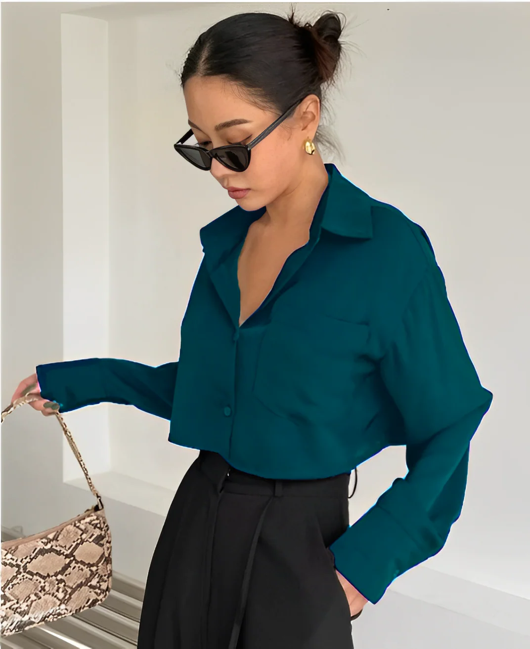 Everyday Crop Shirt - Image 12