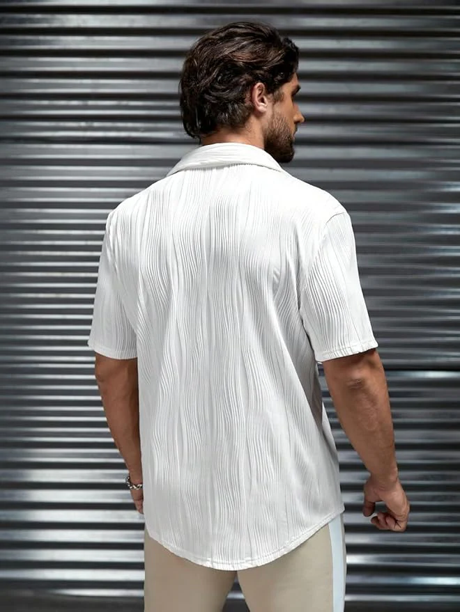 Fine Knit Slim Fit Shirt - Image 10