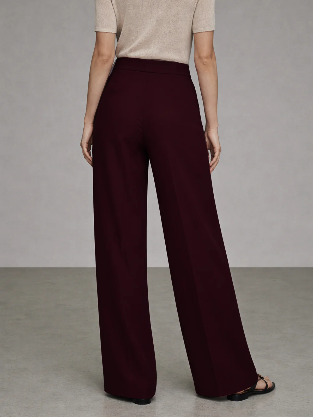 Fine Pleat Tailored Trousers - Image 8