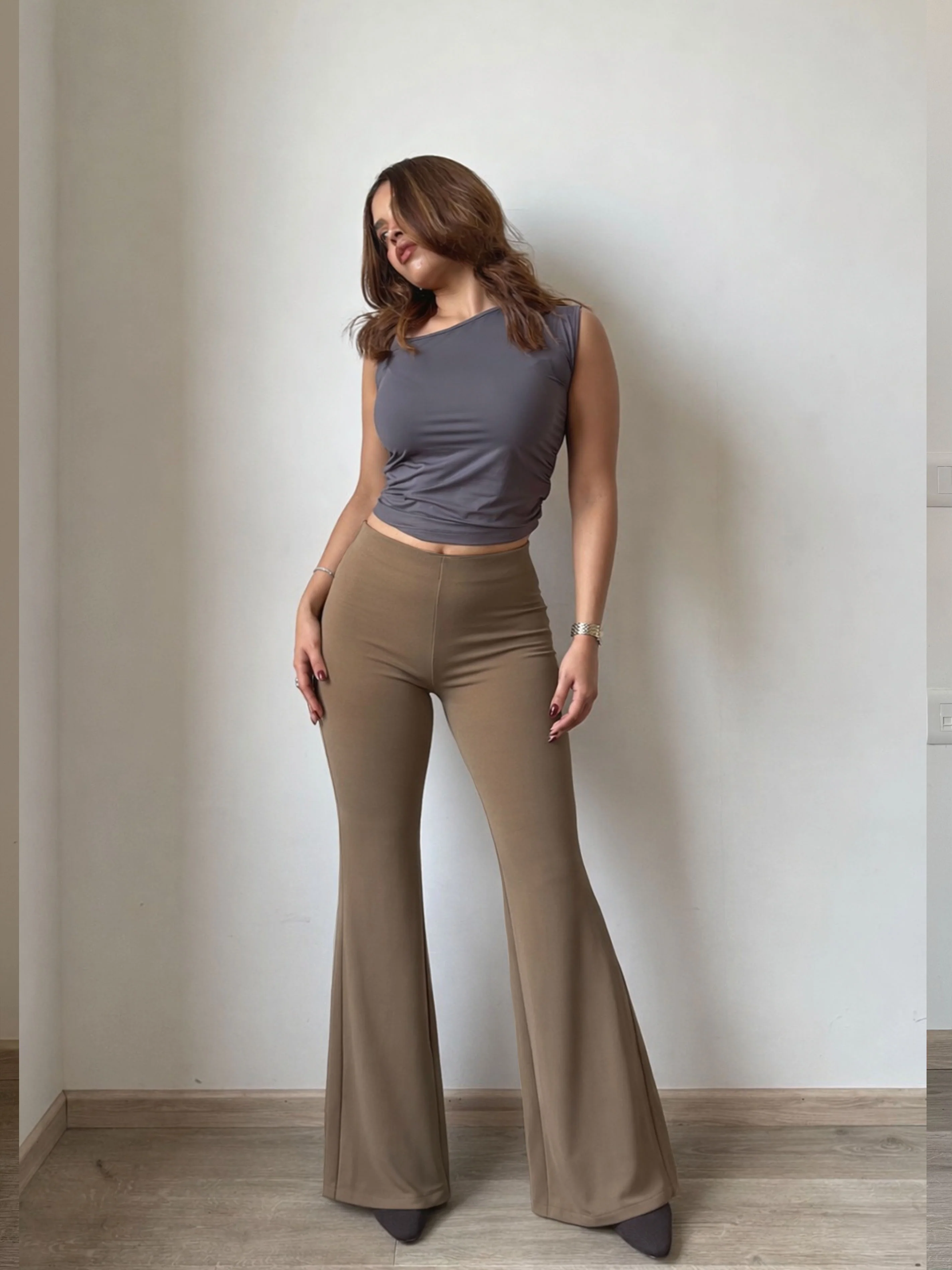Fit And Flare Seamless Trousers - Image 8