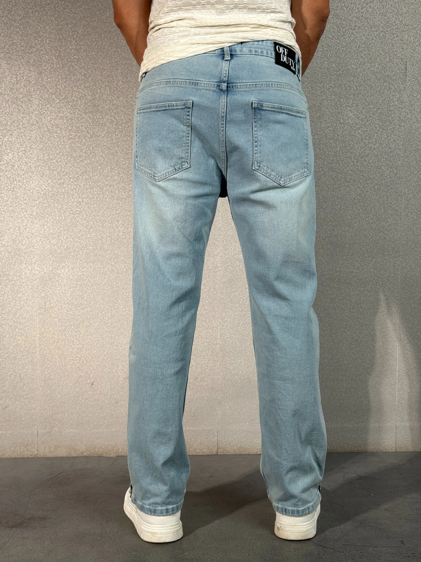 Flashback Slit Straight Fit Jeans - Image 3