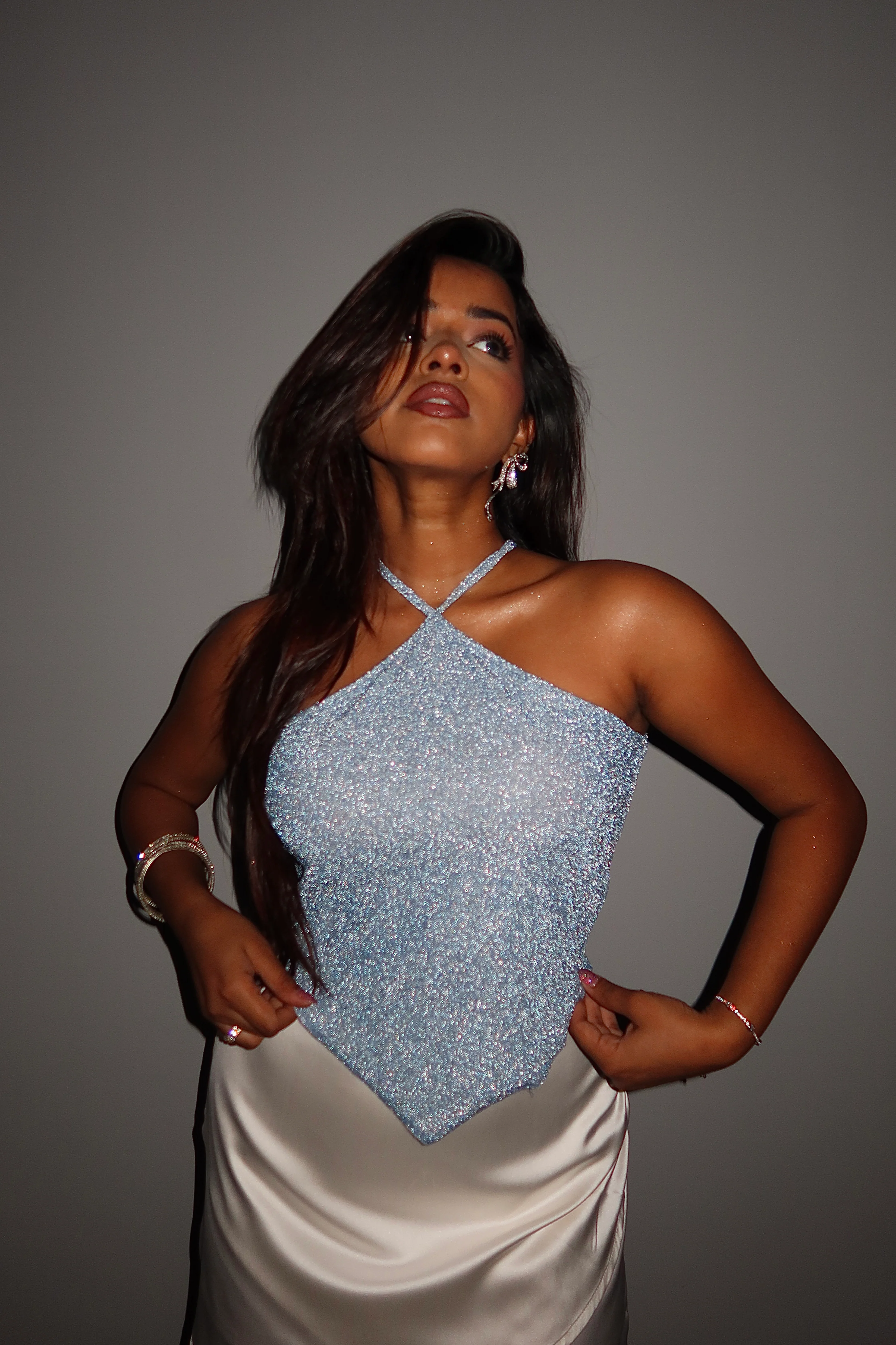 Glitter Frost Halter Top - Image 7