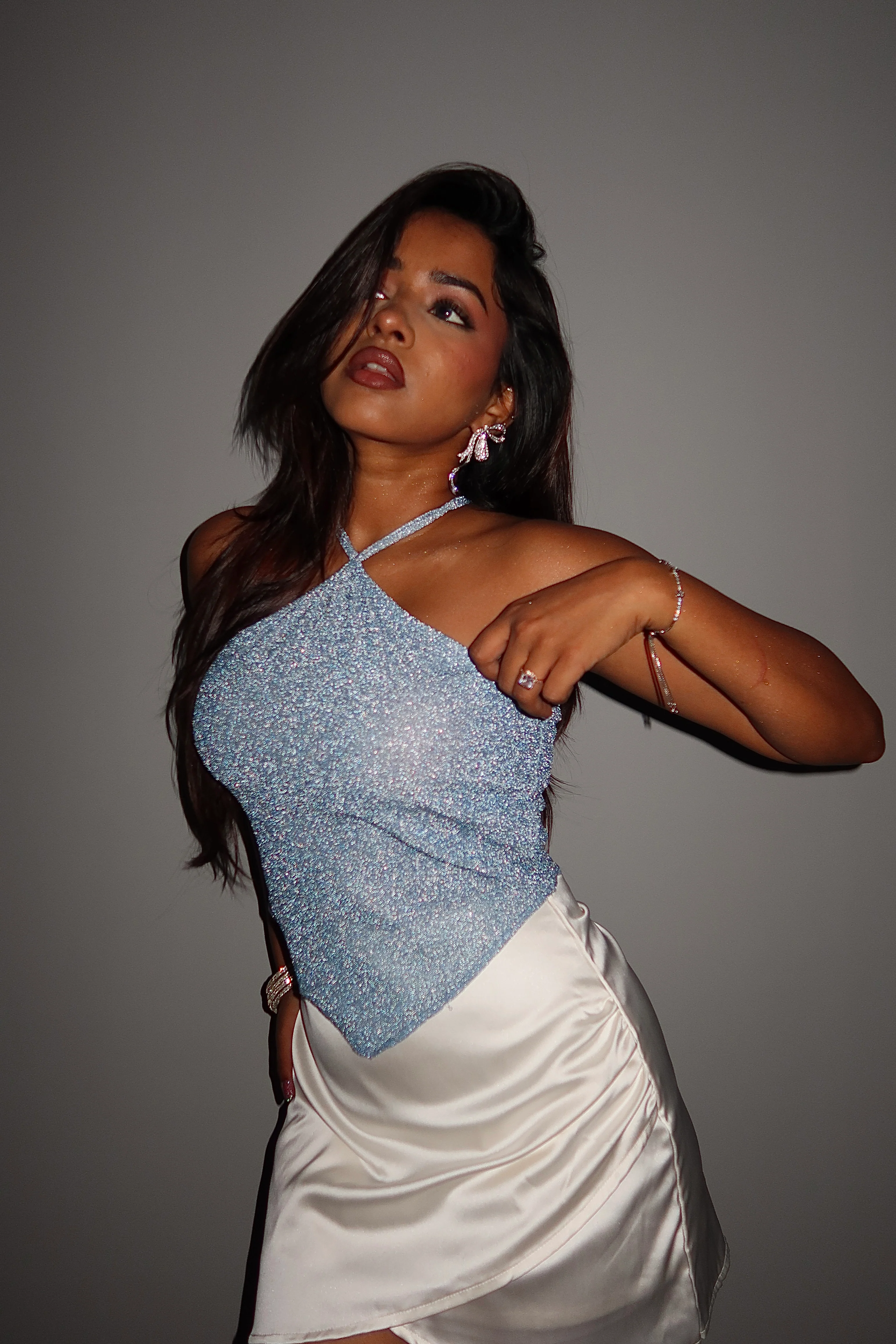 Glitter Frost Halter Top - Image 9