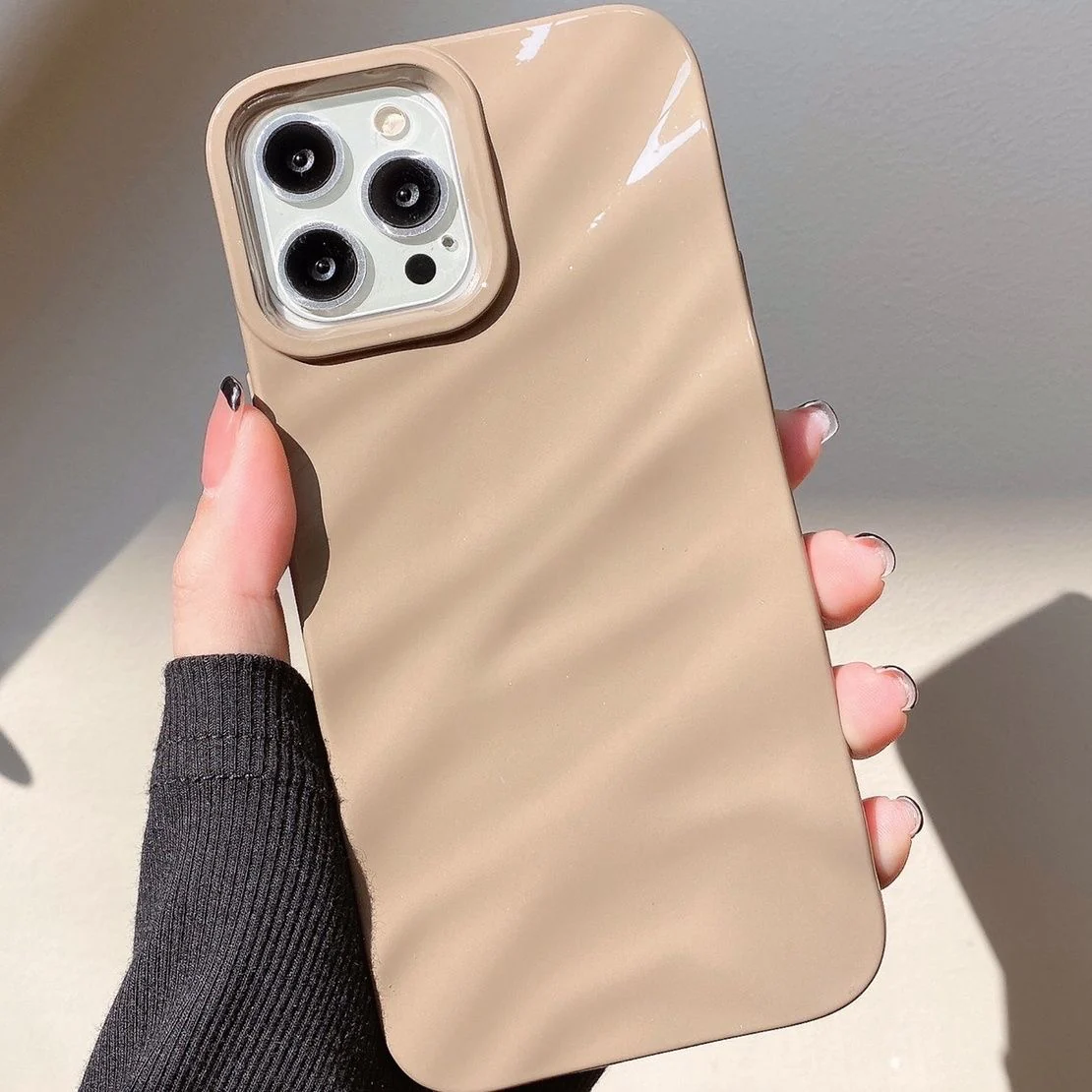 Glossy Luxe Texture Iphone Cover - Image 16