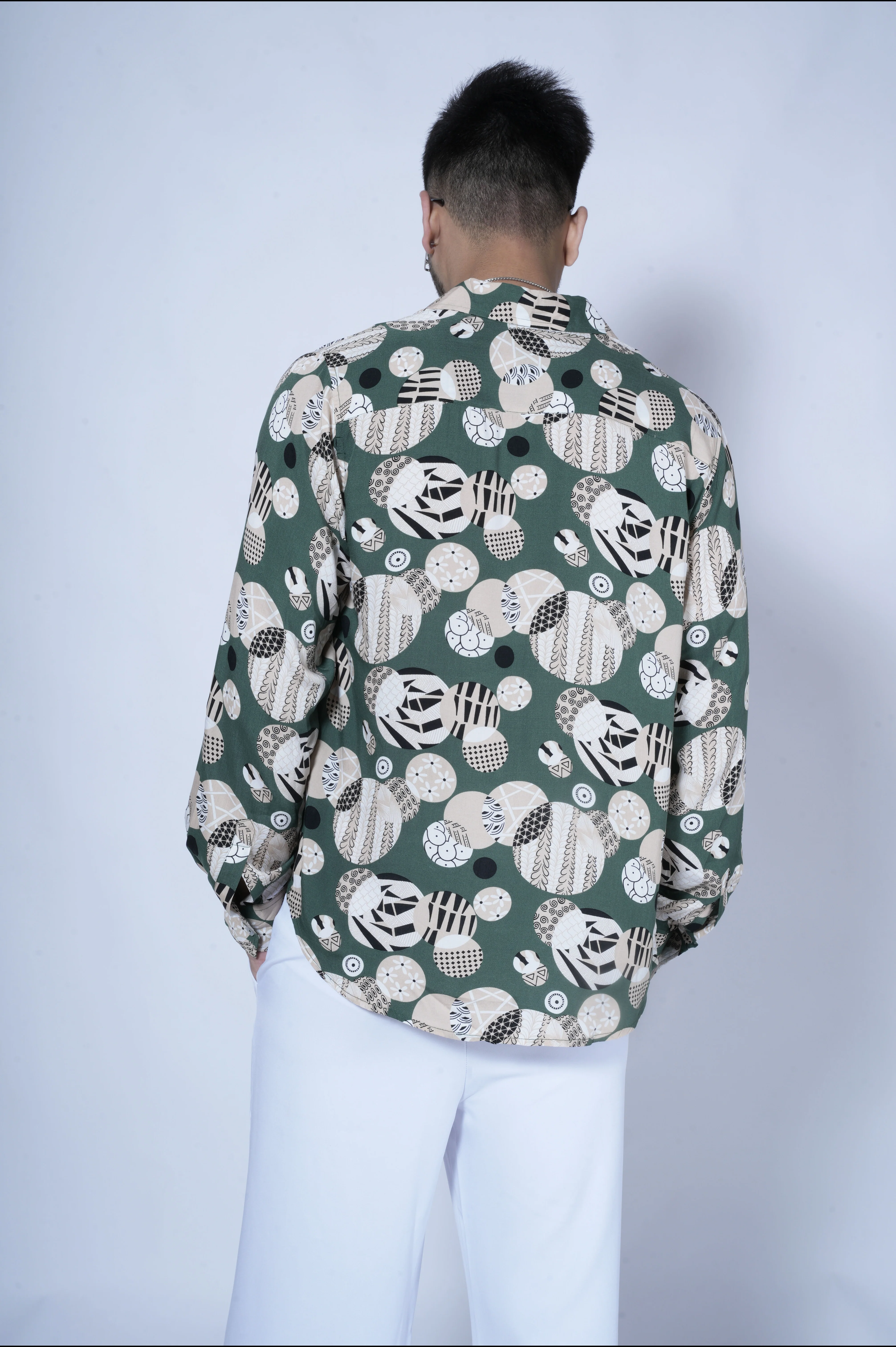 Infinite Circle Full Sleeves Shirt - Image 8