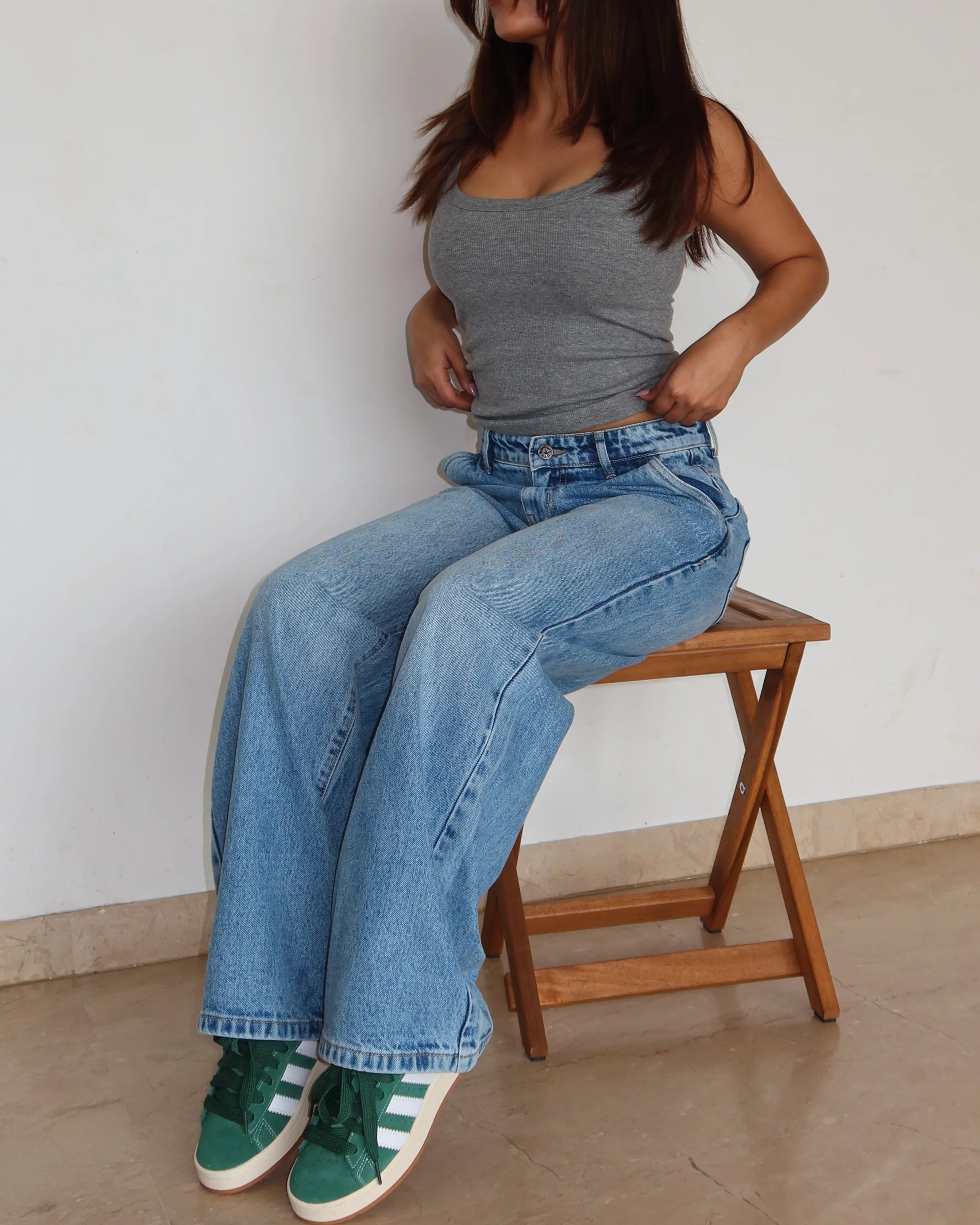 Insta Glam Wide Leg Jeans - Image 6