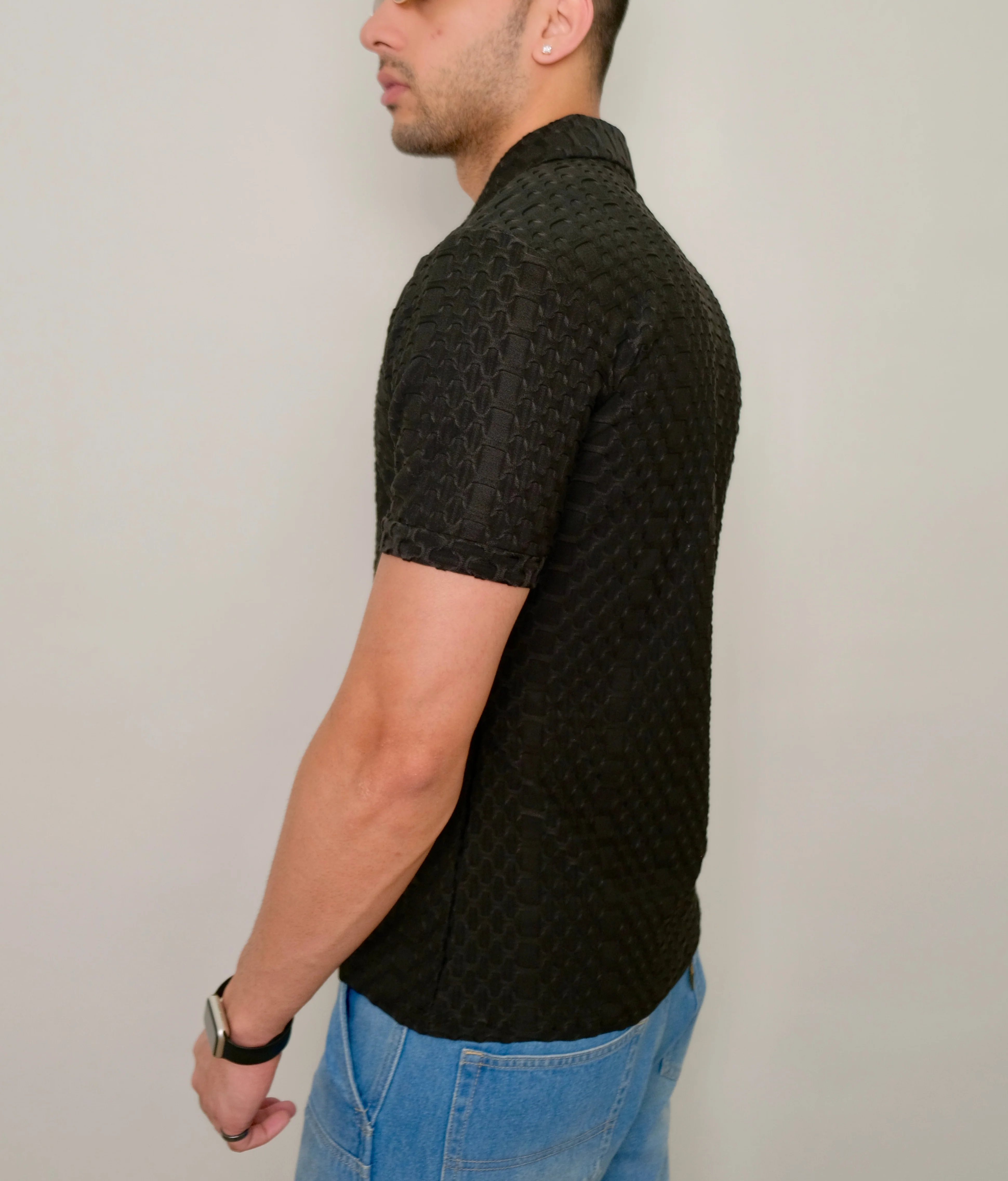 Jacquard Elite Polo T-shirt - Image 8
