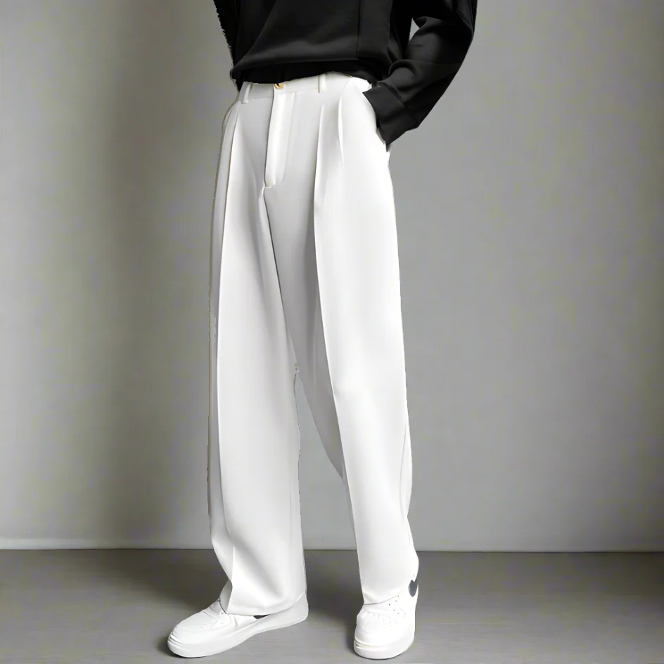 Korean Baggy Loose Fit Pants For Men - Image 27