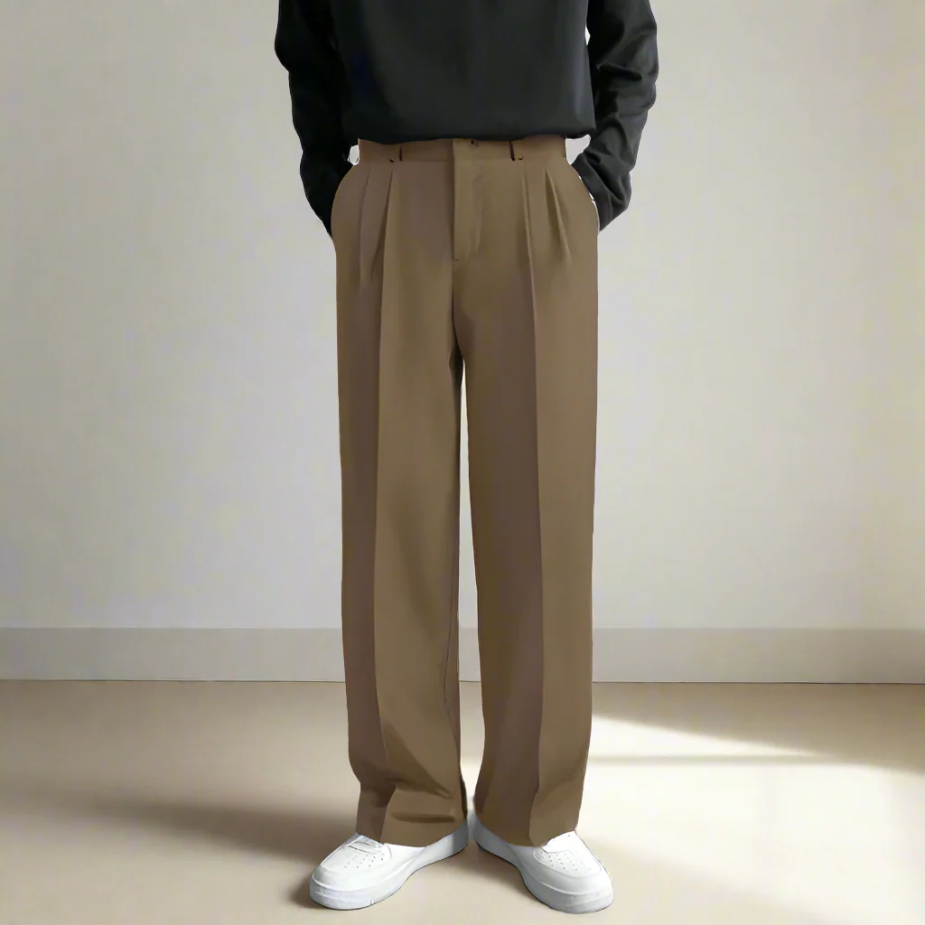 Korean Baggy Loose Fit Pants For Men - Image 33