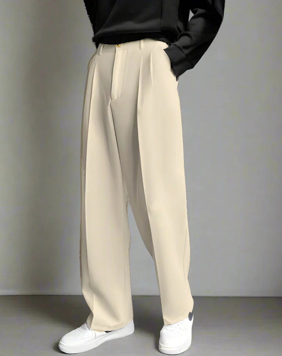 Korean Baggy Loose Fit Pants For Men - Image 36