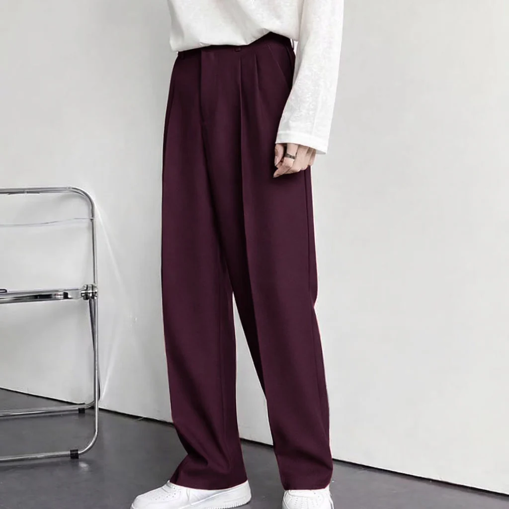 Korean Baggy Loose Fit Pants For Men - Image 43
