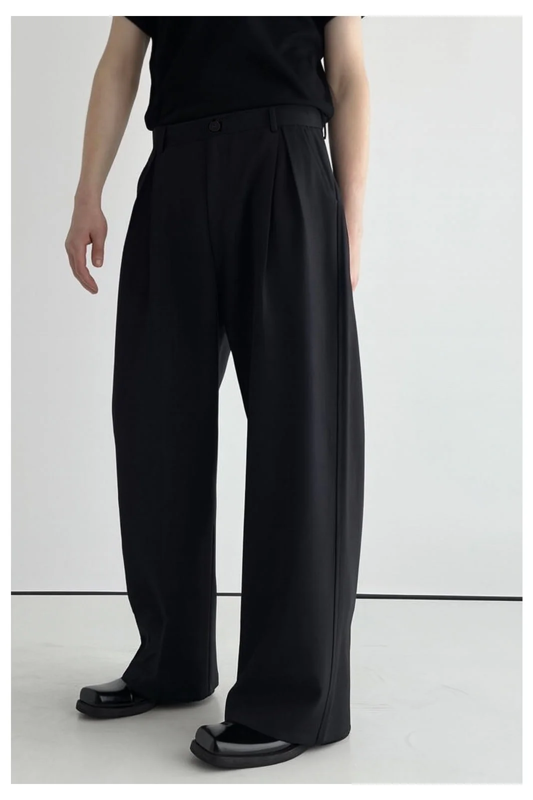Kyoto Pleats Relaxed Trousers - Image 5
