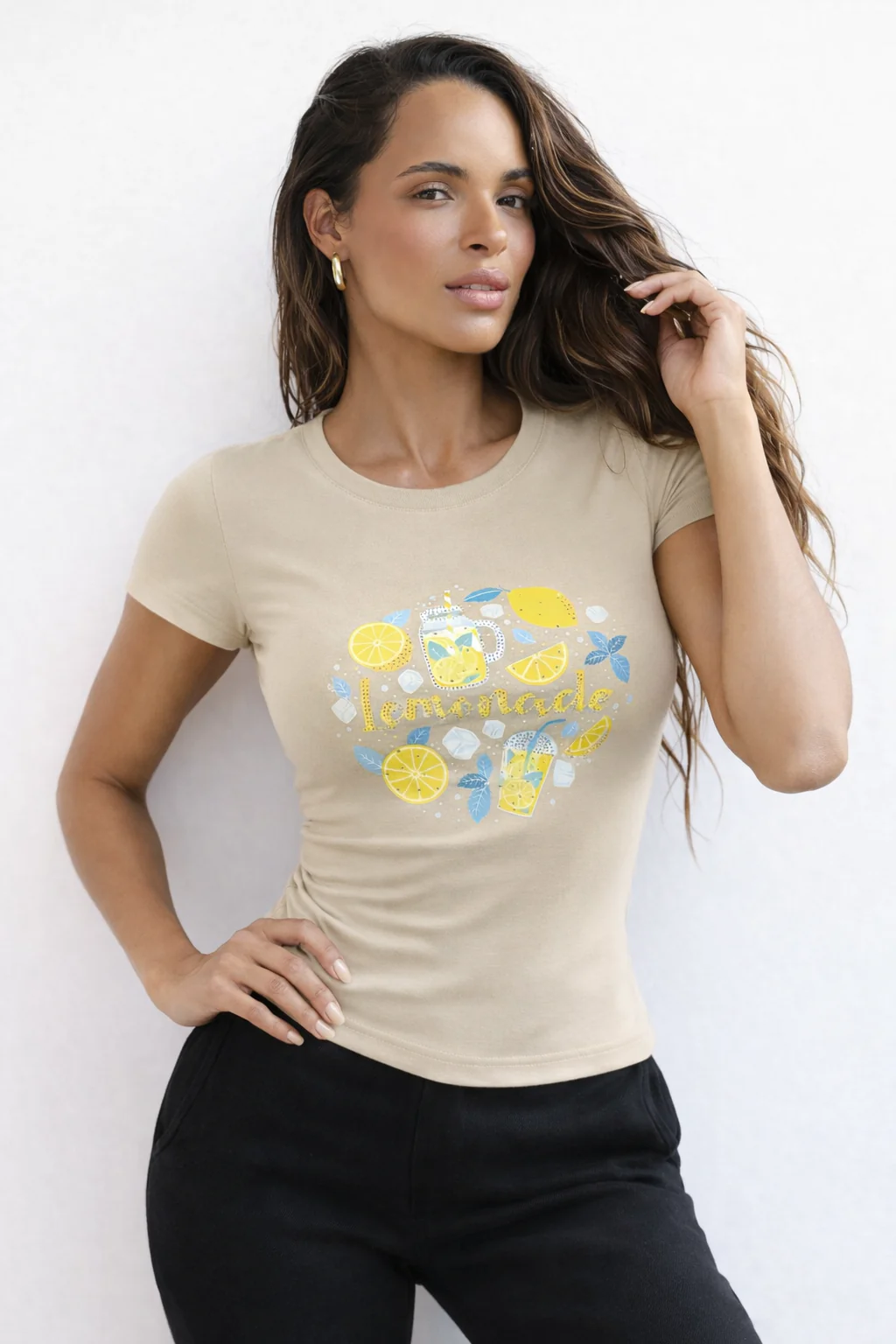 Lemon Splash Baby Tee - Image 9