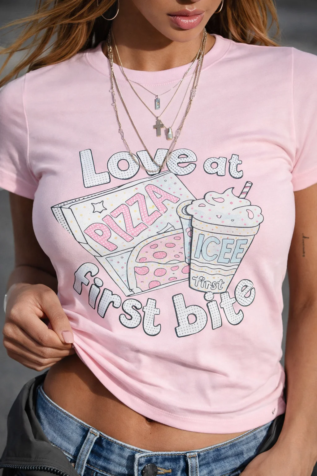 Love Bite Baby Tee - Image 3