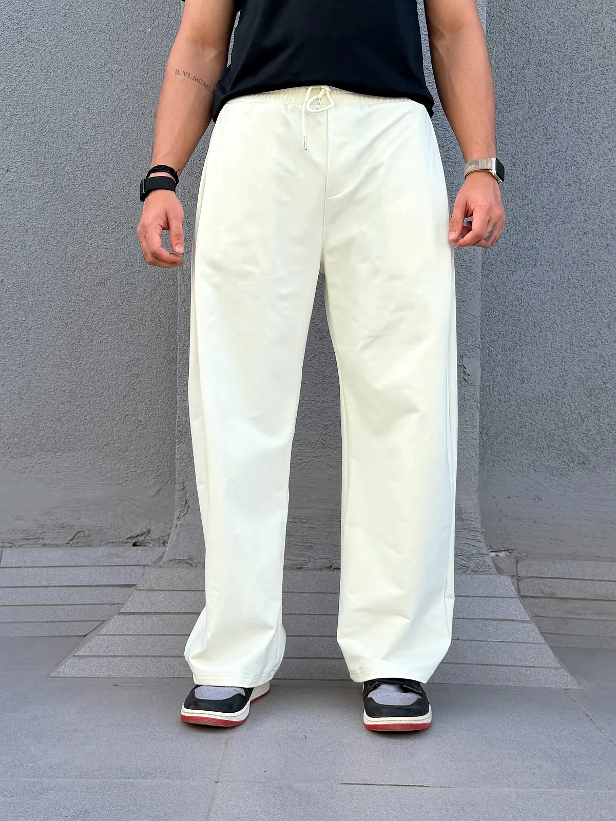 Lowkey Pleat Japanese Relax Joggers - Image 11