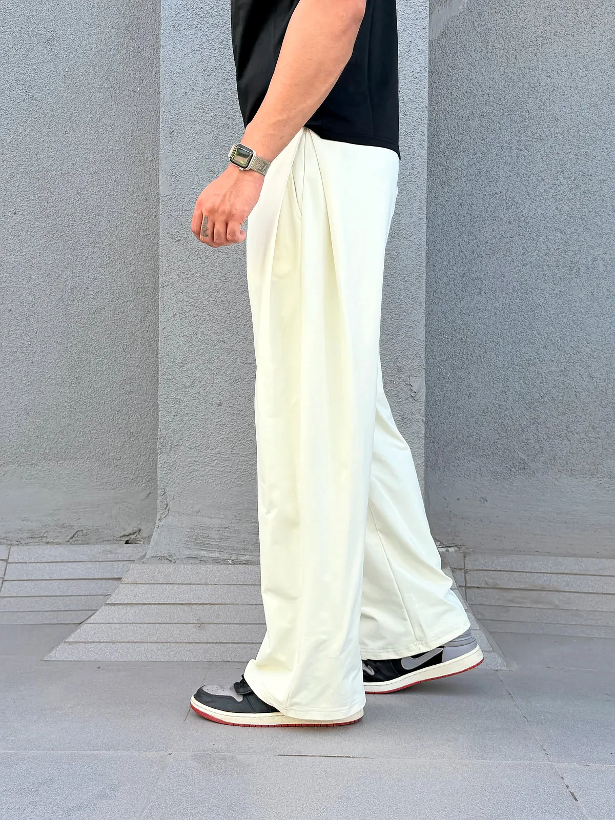 Lowkey Pleat Japanese Relax Joggers - Image 13
