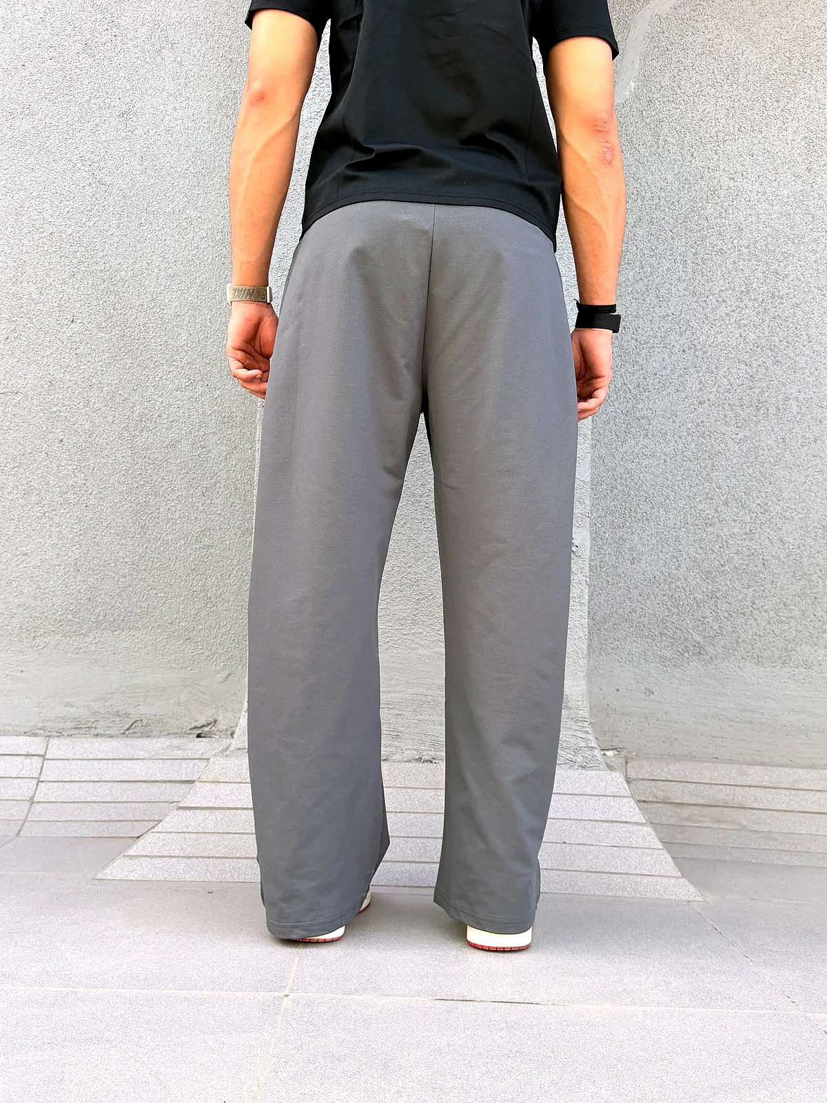Lowkey Pleat Japanese Relax Joggers - Image 7