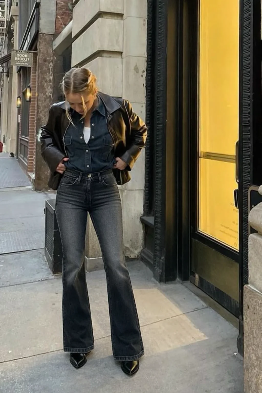 Midnight Ash Bootcut Jeans - Image 2