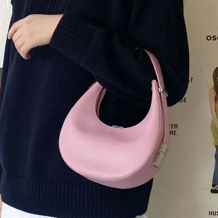 Mini Half Moon Hand Bag - Image 15