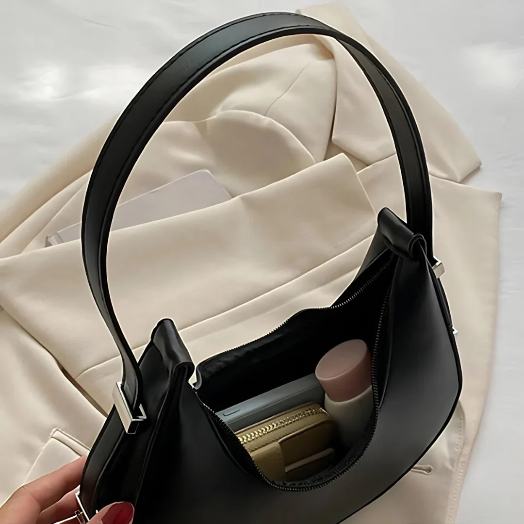 Mini Half Moon Hand Bag - Image 4