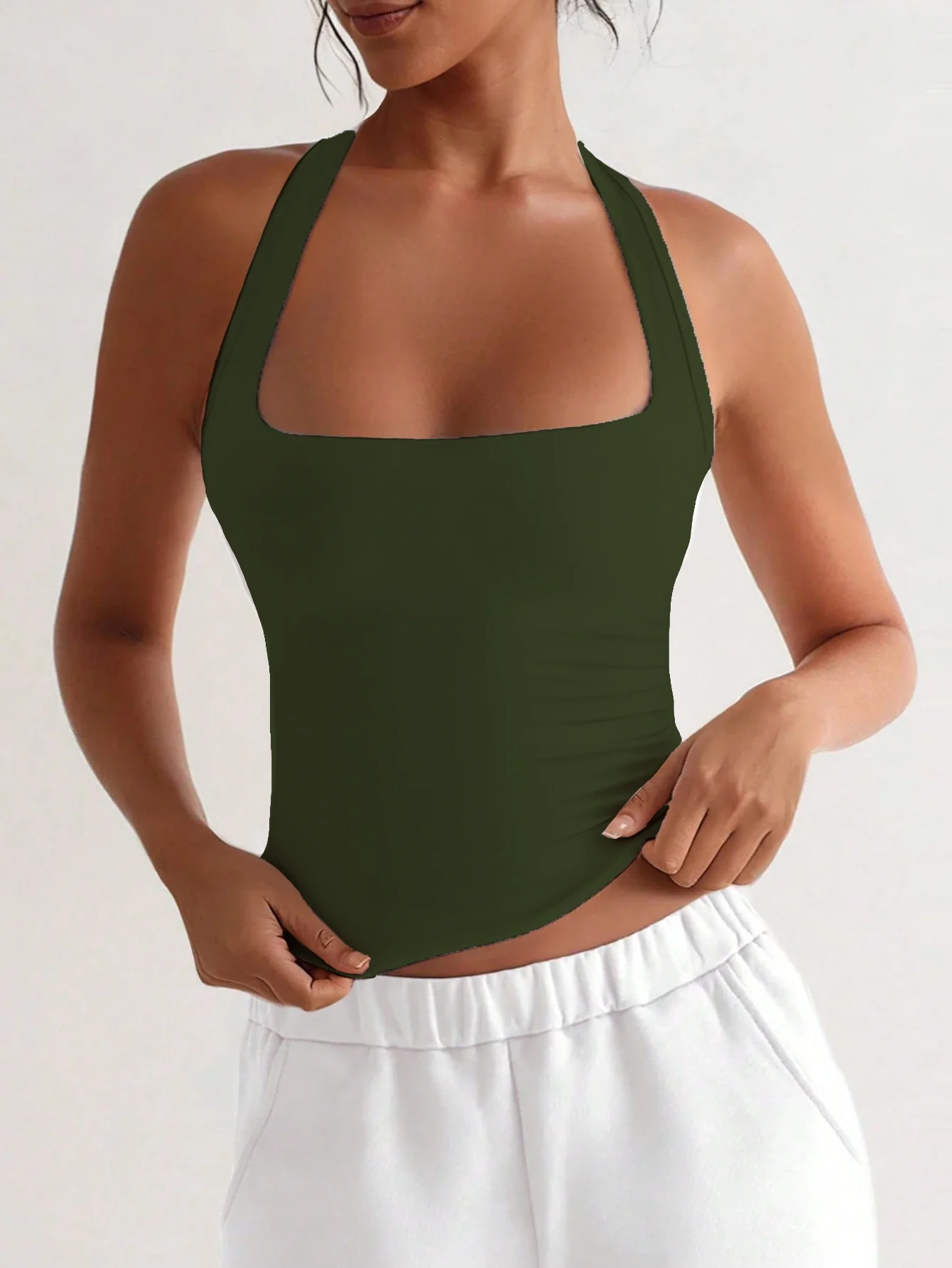 Minimalist Halter Tank Top - Image 19