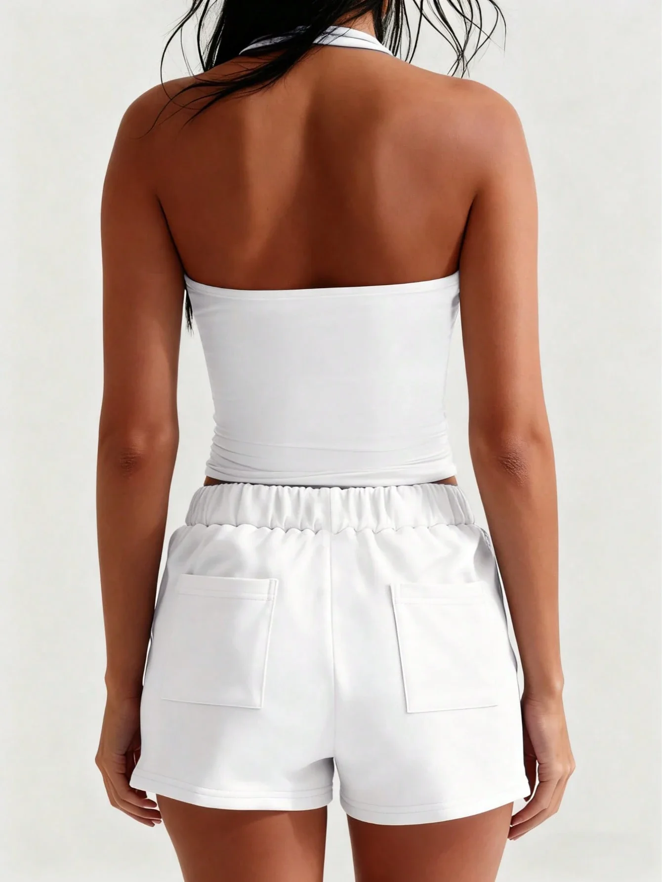 Minimalist Halter Tank Top - Image 25